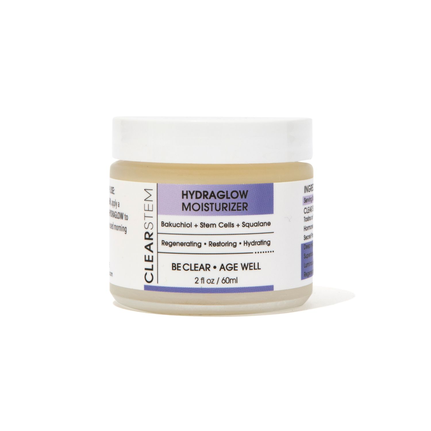 Clearstem Skincare Pink / Purple Hydraglow Stem Cell Moisturizer In Pink/purple