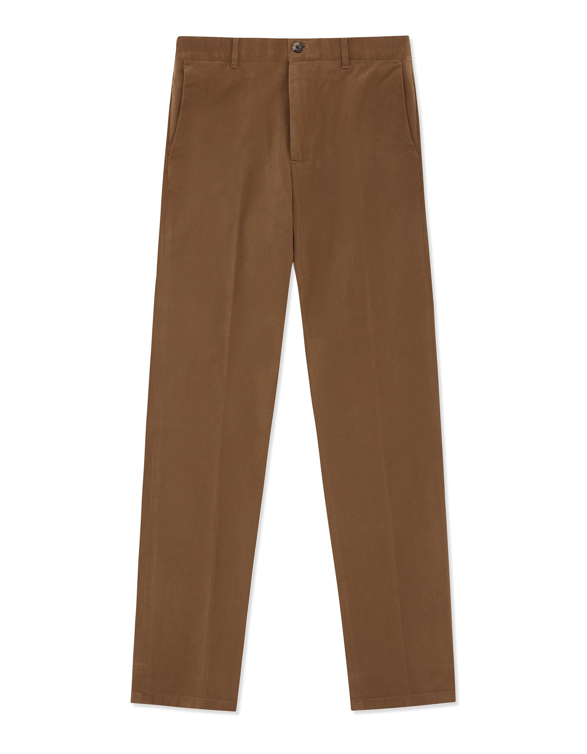 Gresham Blake Men's Green Olive Cotton Stretch Chino In Green