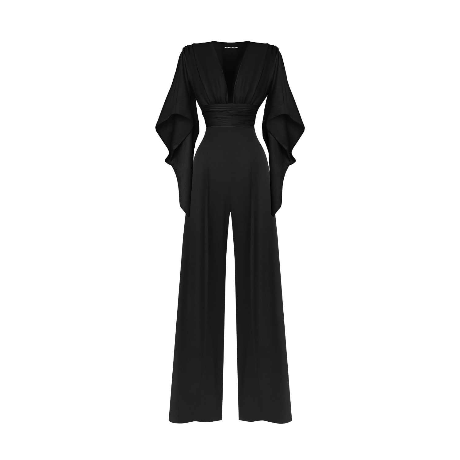 Lily Phellera Women's Calypso Jumpsuit In Midnight Black In Black