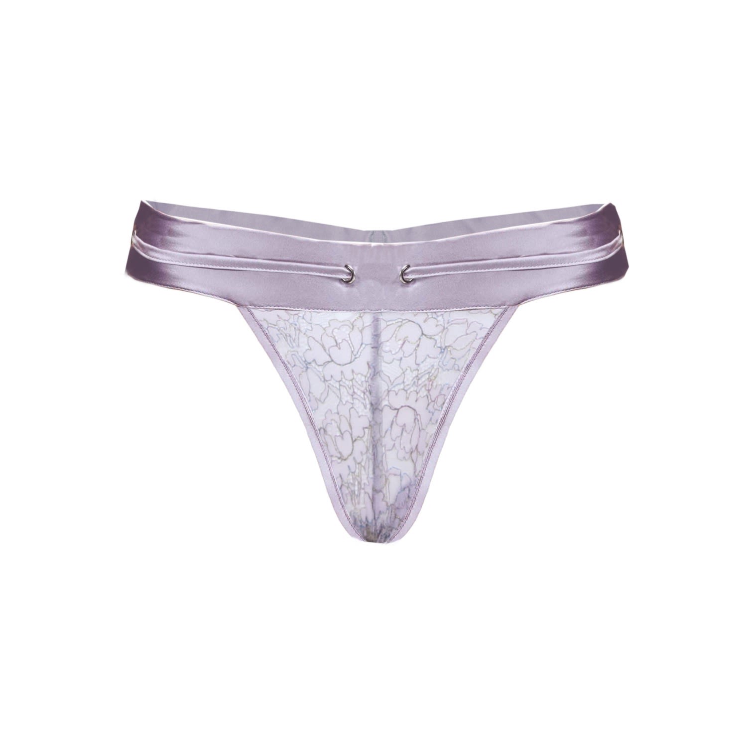 Seliarichwood Women's Pink / Purple Fia Thong In Pink/purple