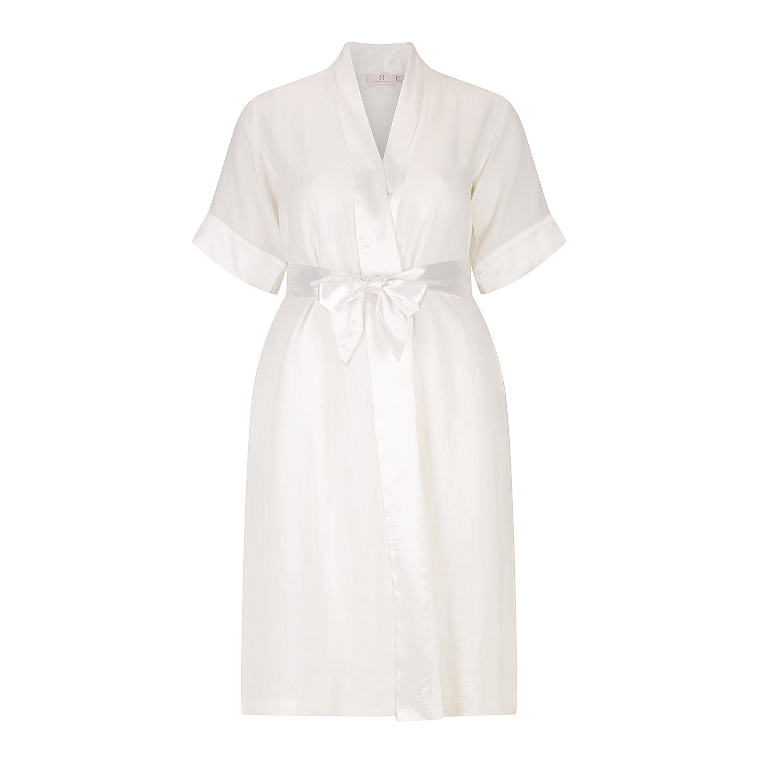 Women’s Anne Robe - Short - White Small Hank & Hera