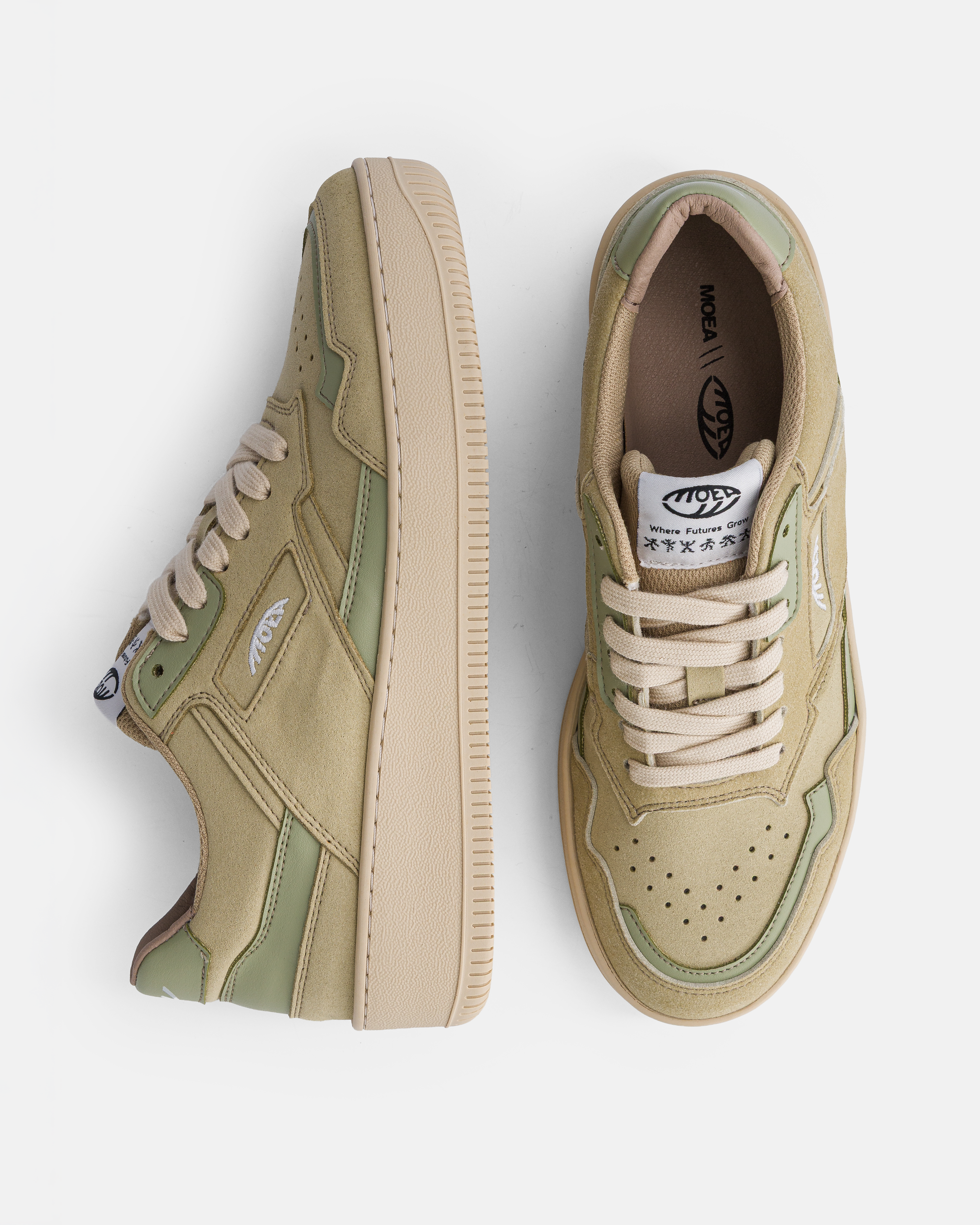 Origin - Full Aloe Suede - Cactus | MoEa | Wolf & Badger