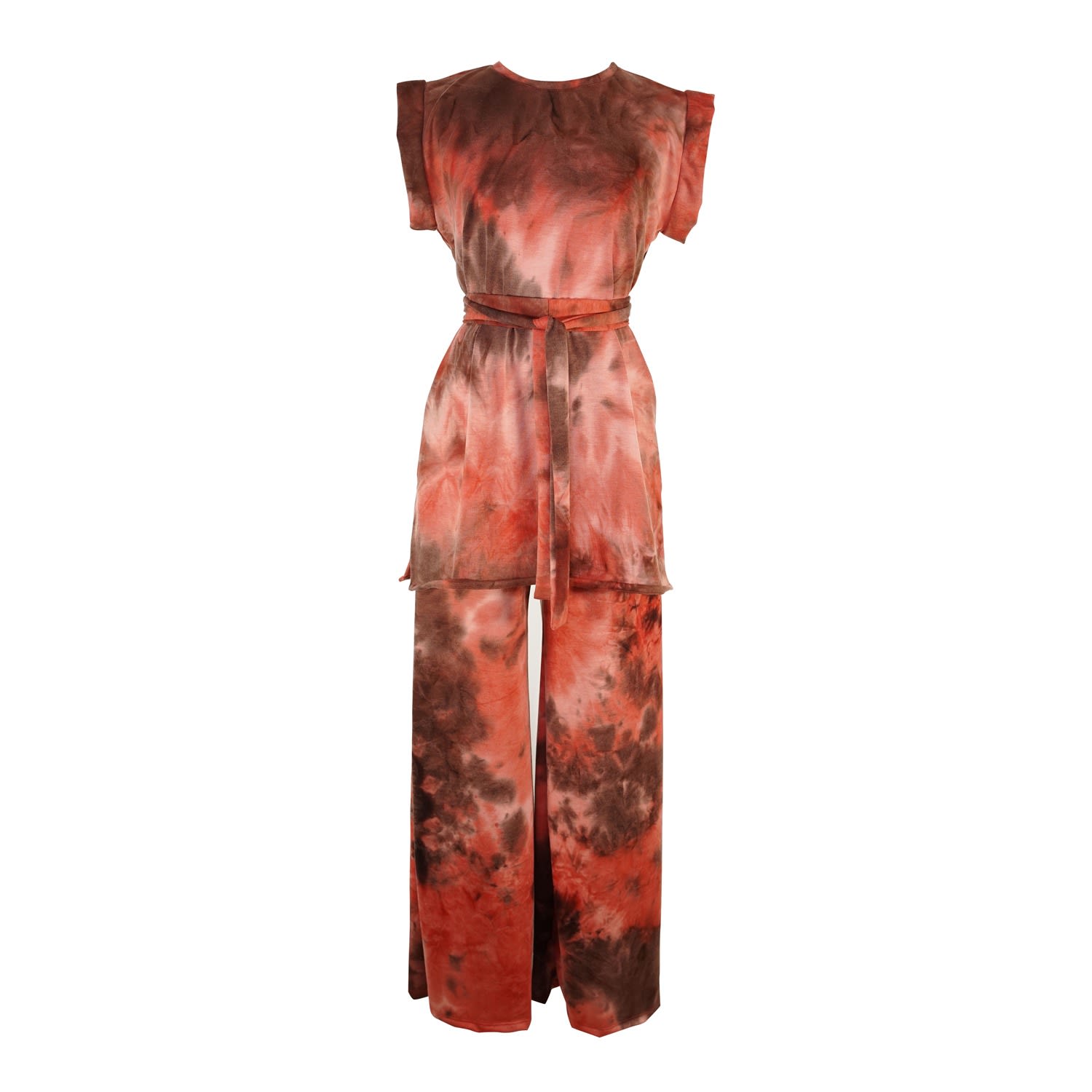 Jennafer Grace Women's Ginger Smoke Tunic & Palazzo Pant Set