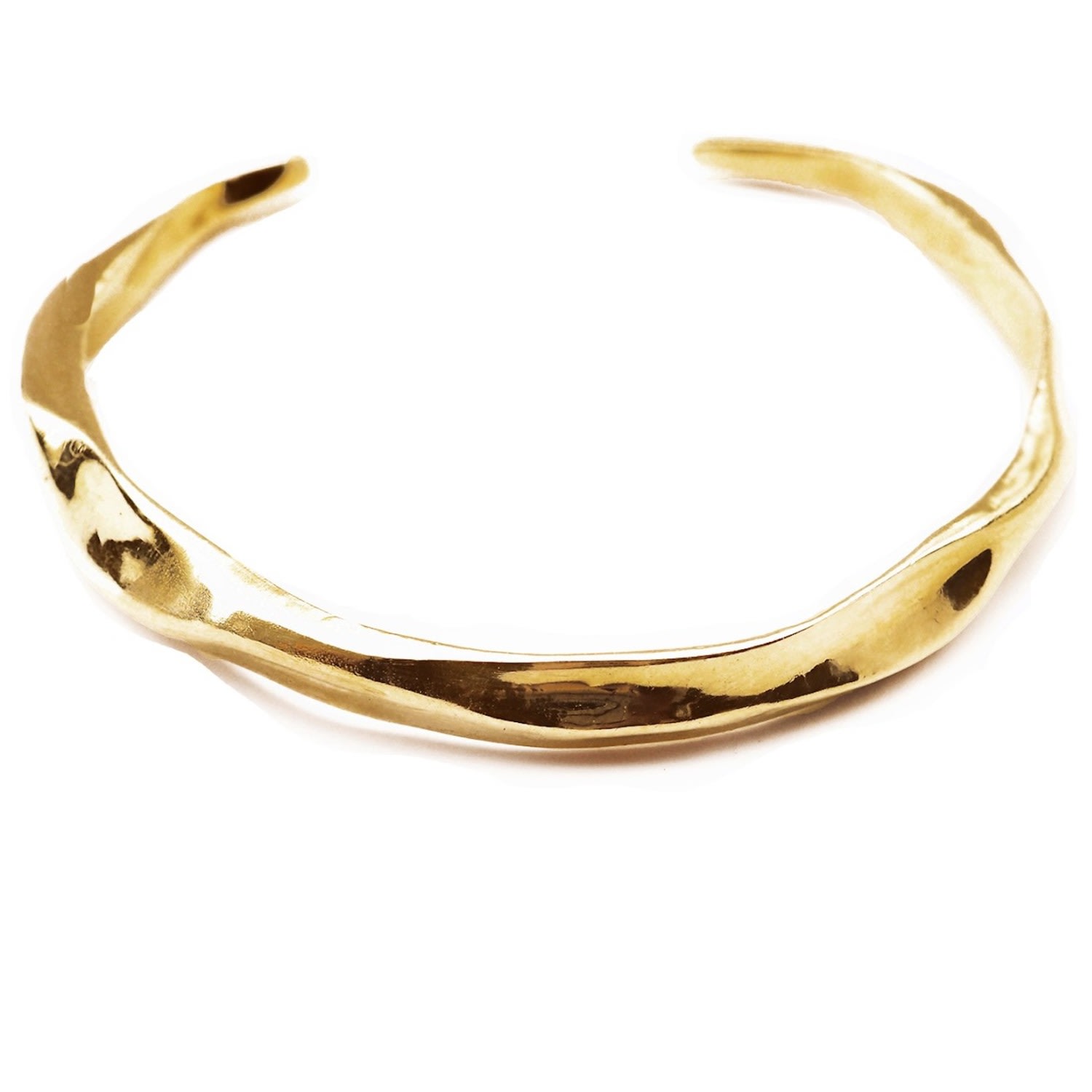 Nicole Amato Women's Fortitude Small Bangle Cuff Bracelet - Gold