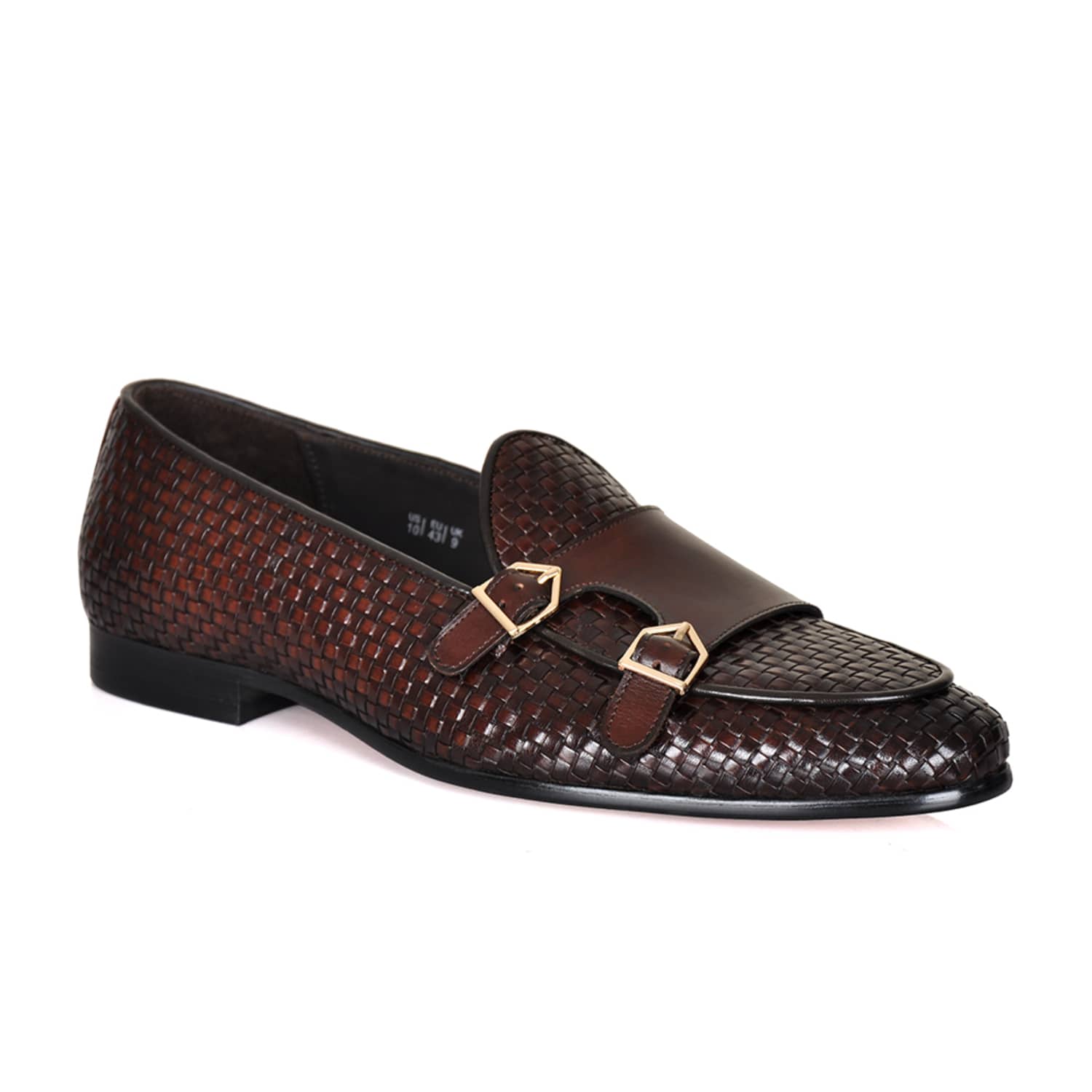 Weyenberg Hand Sewn Moccasin Loafer | Monk Strap Buckle | Narrow | Men’s 9 B Vintage Weyenberg Massagic Shoes Mens US Size 9 E Brown  main image 2
