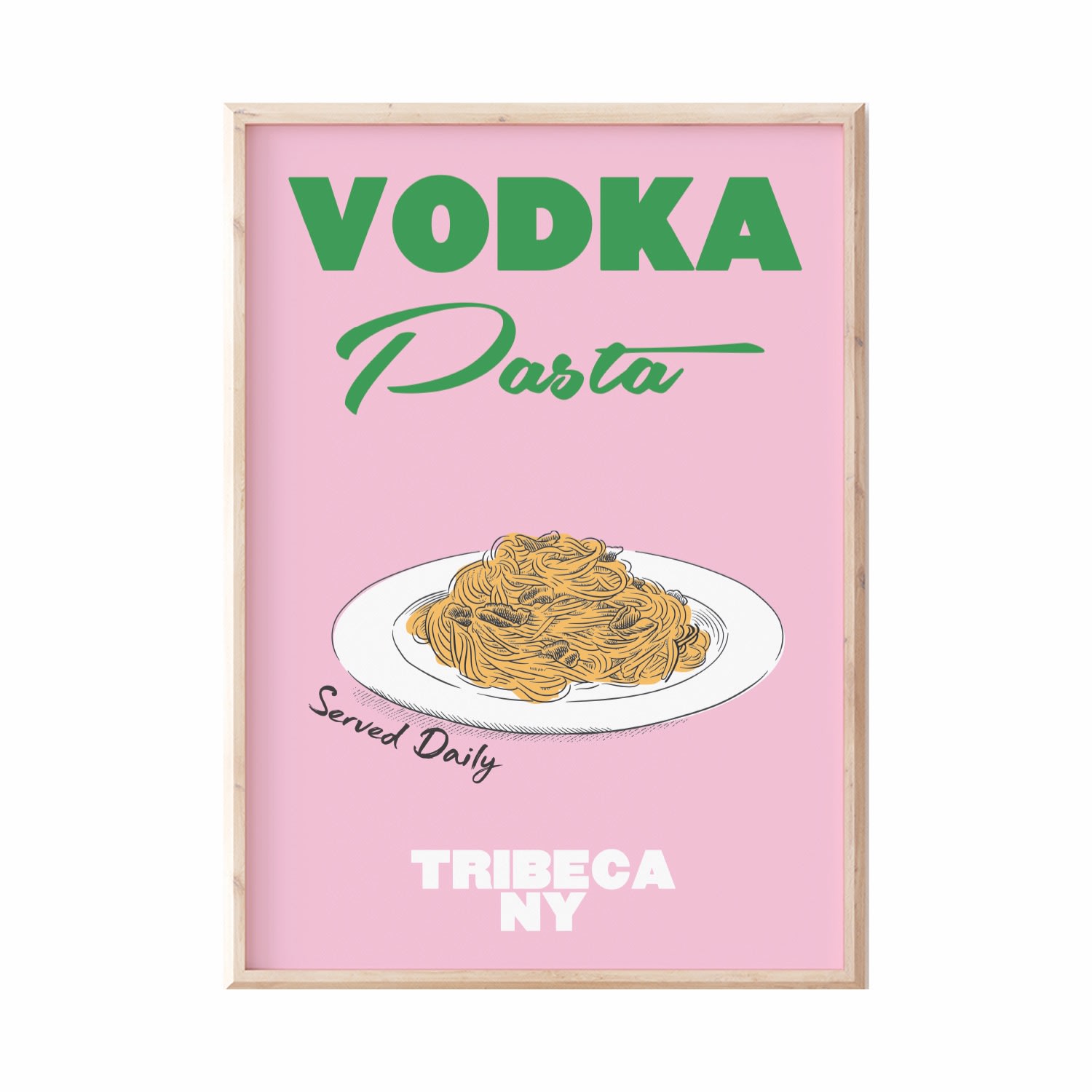 Vodka Pasta Print Sofe Store