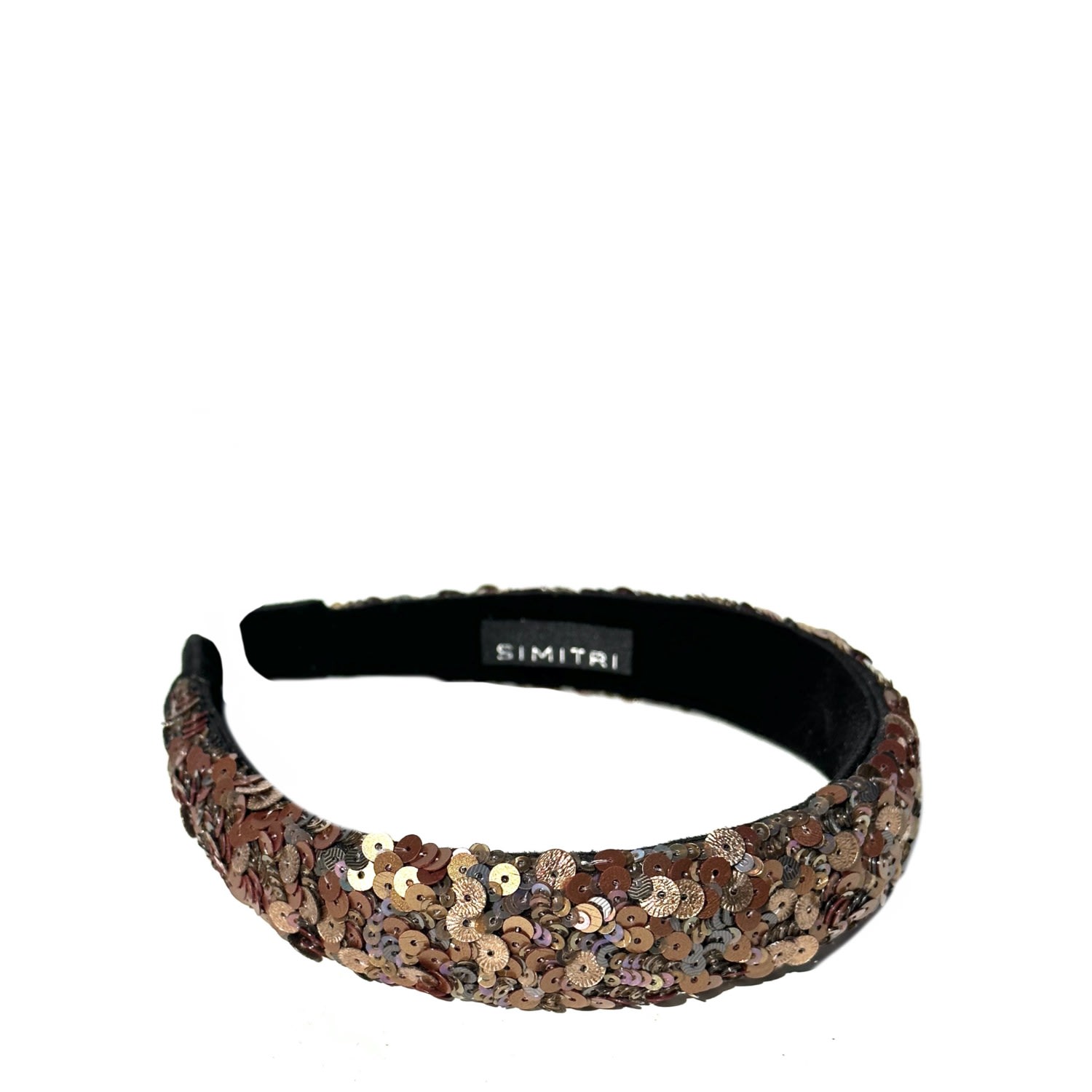 Women's Brown / Gold Eternal Headband | Simitri