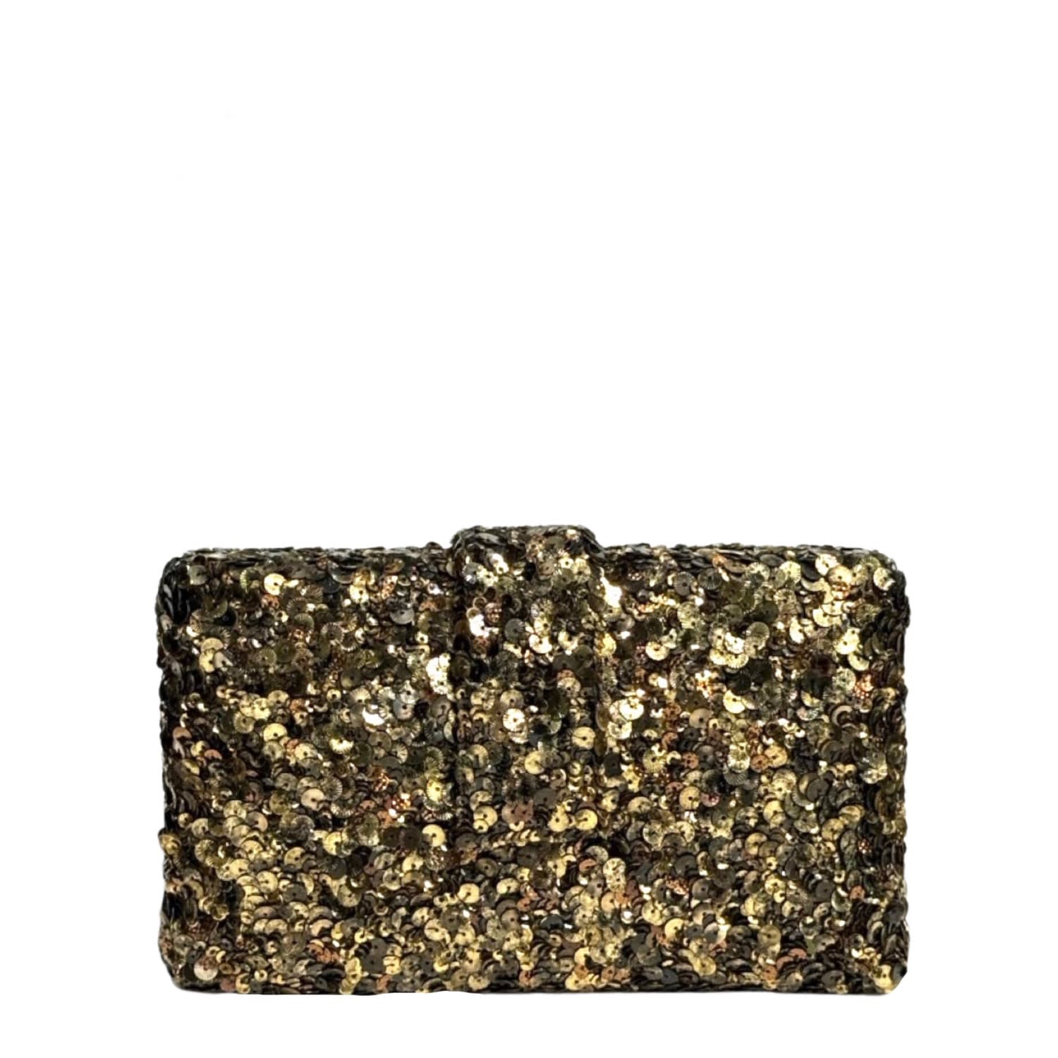 Simitri Women's Gilded Kitsch Clutch In Brown/yellow