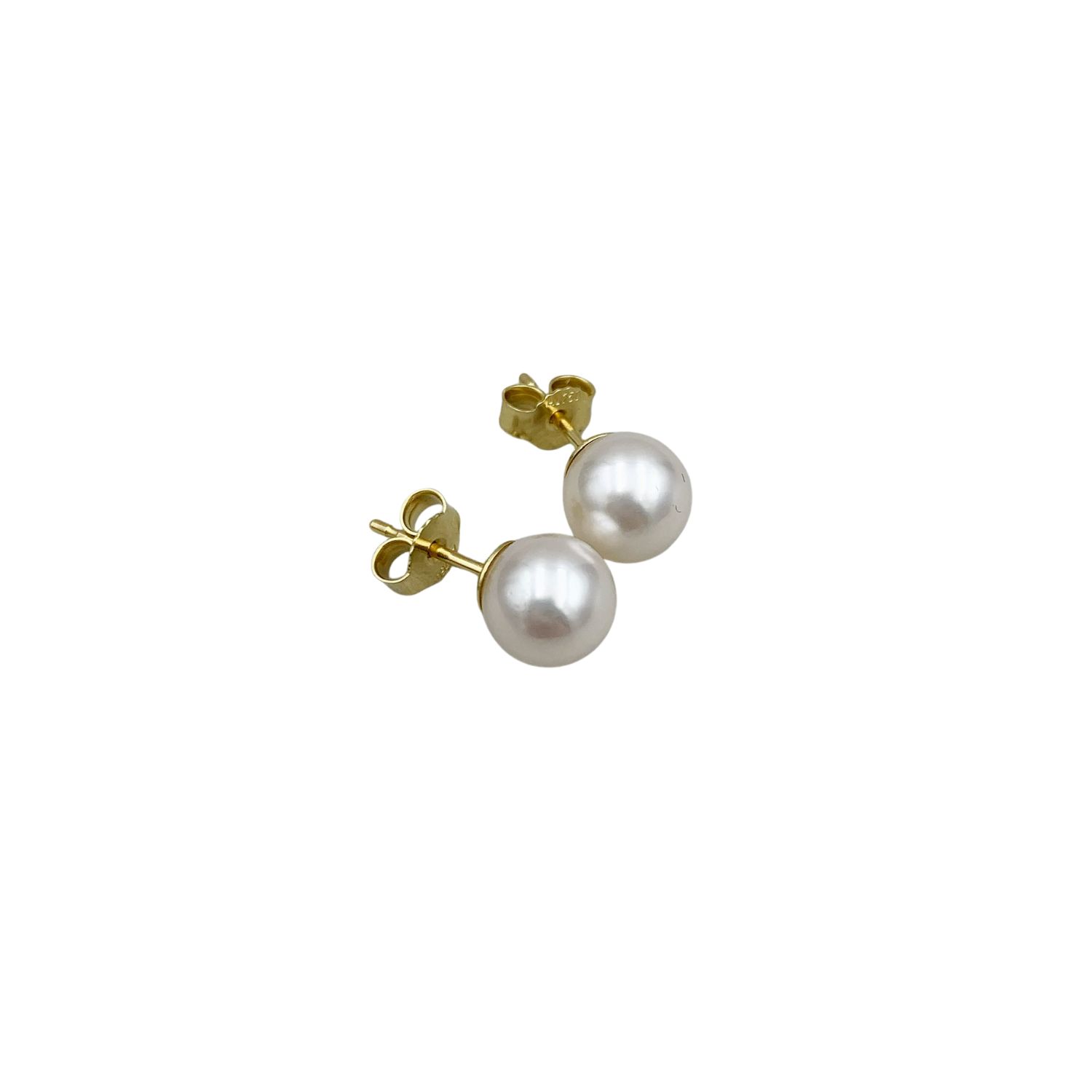 Arntz Women's White Akoya Pearl Earrings X L In White
