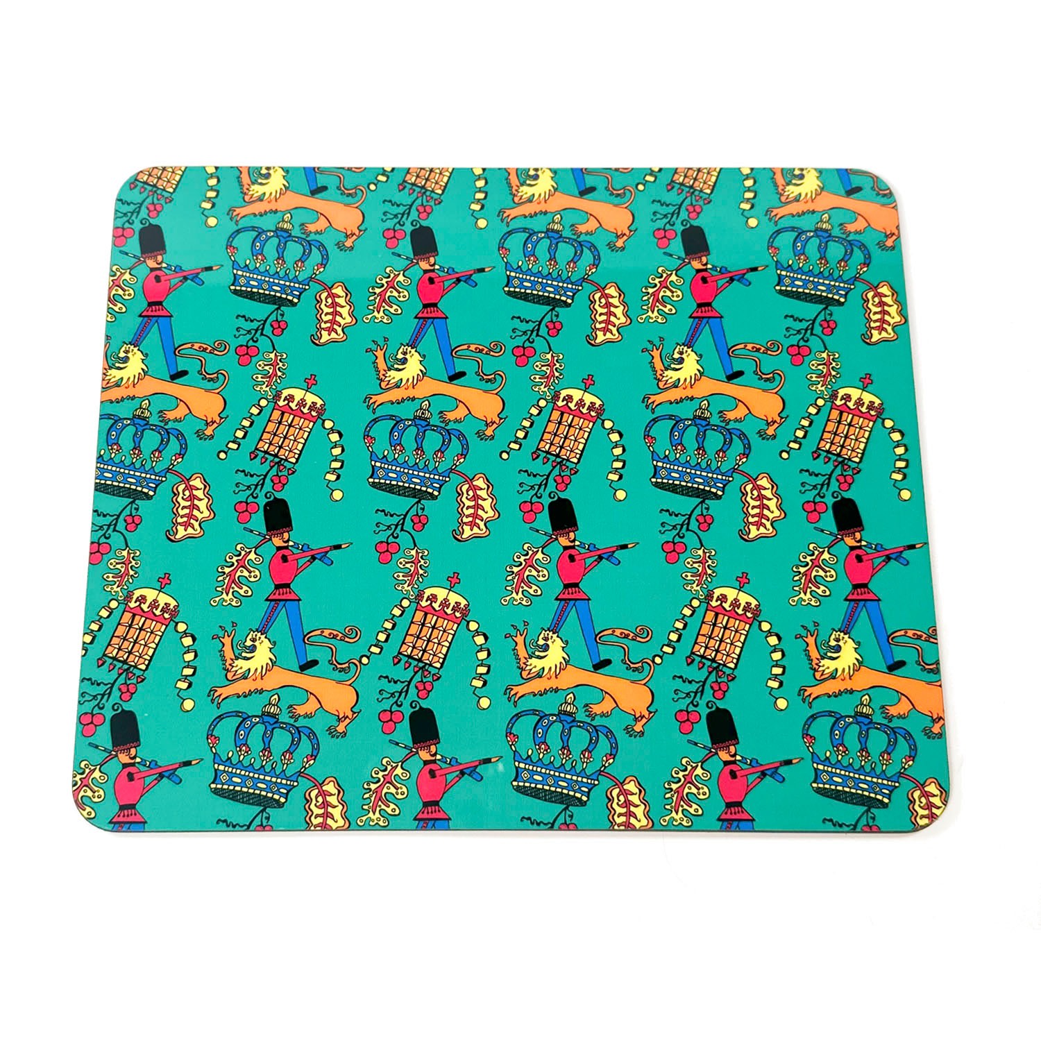 Laura B Interiors Being British Set Of Four Placemats In Blue