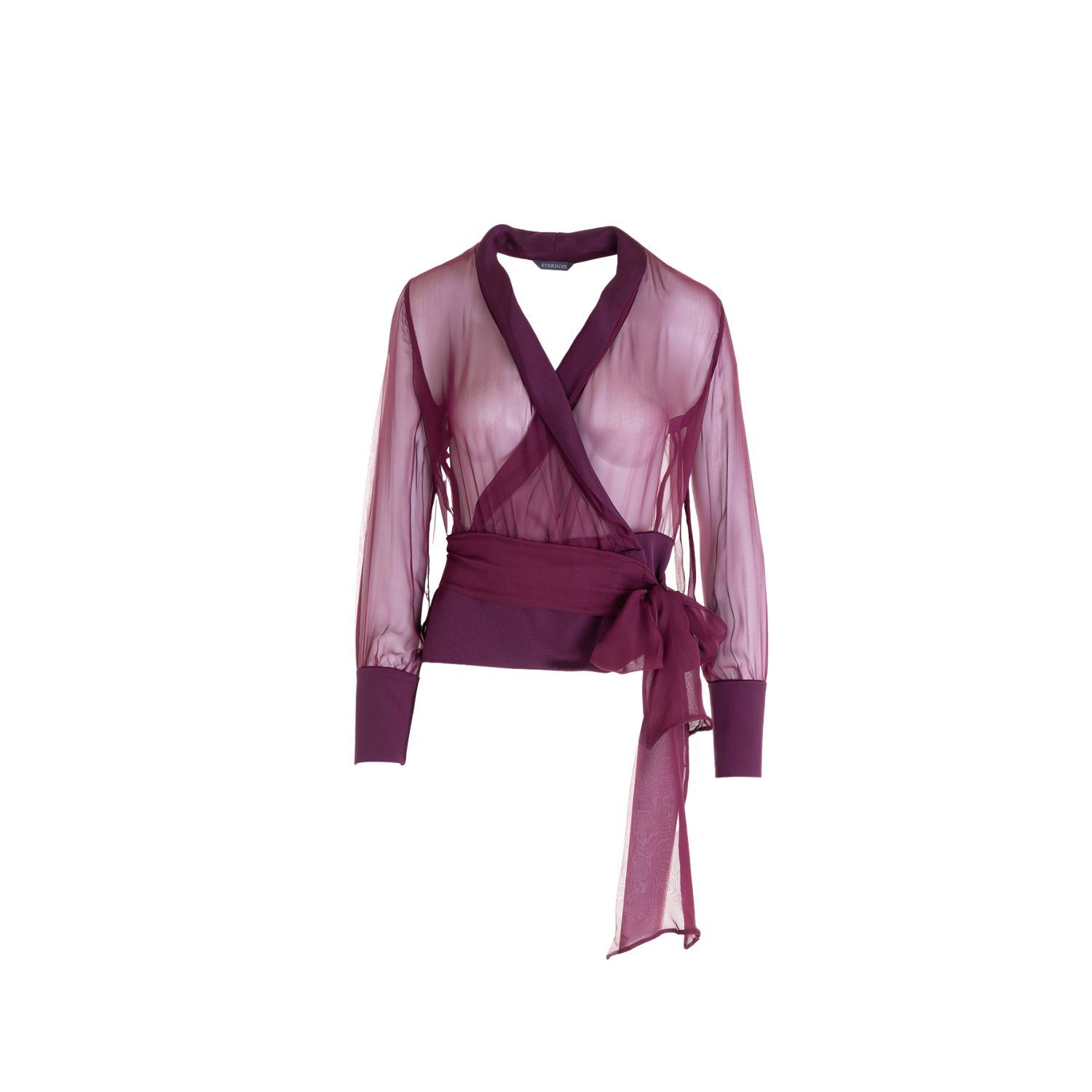 Eternoir Women's Brown / Pink / Purple Berry Dusk Blouse