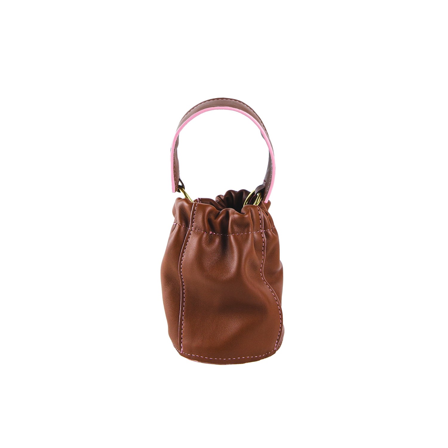 Women’s Brown Mini Elodie Puff Bag - Cocoa One Size Honeymouth