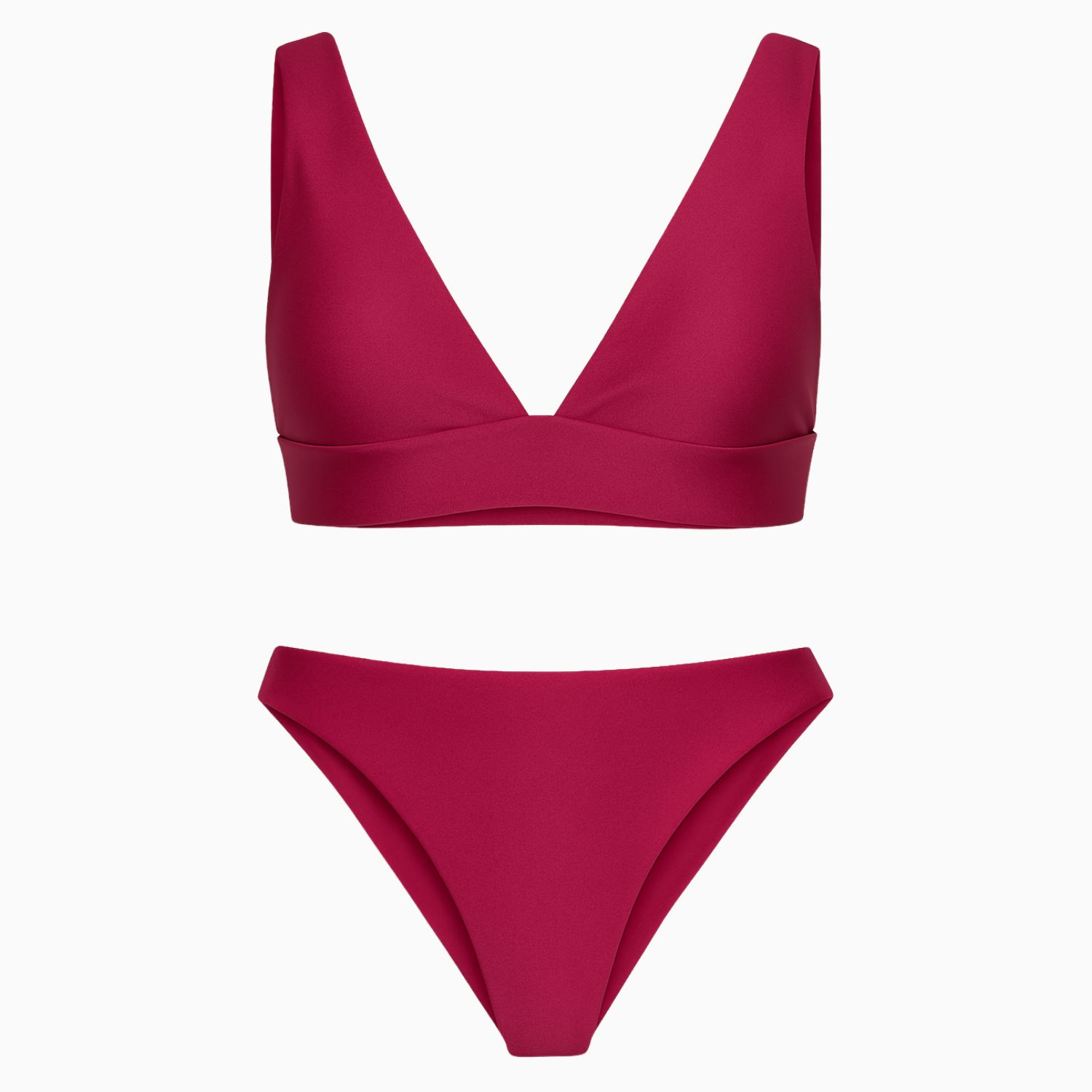 Bikinis By Bridget Women's Red Tulia Bikini Bottom In Red