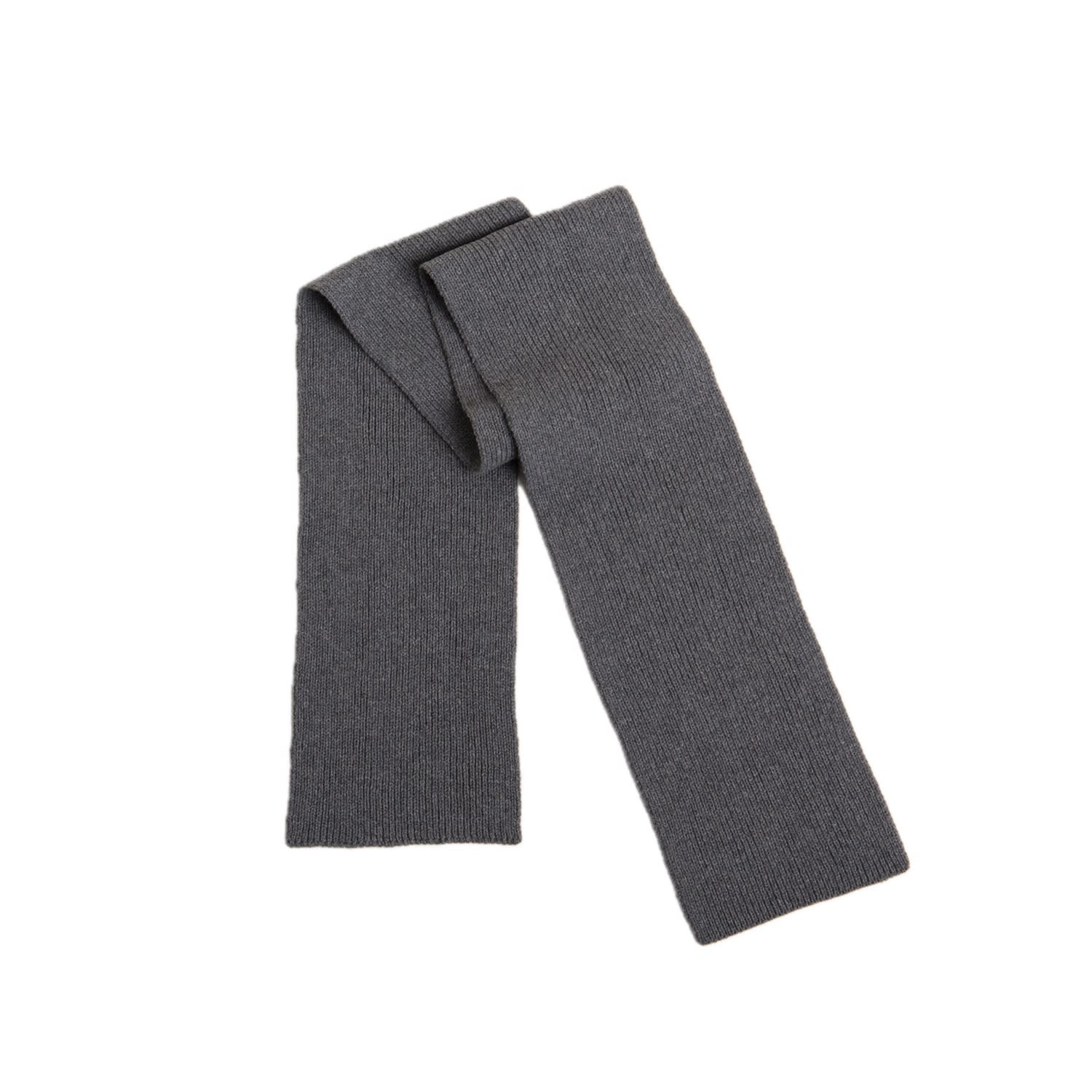 Women's Seamless Unisex Scarf From Recycled Wool | Grey | One Size | Reet Aus