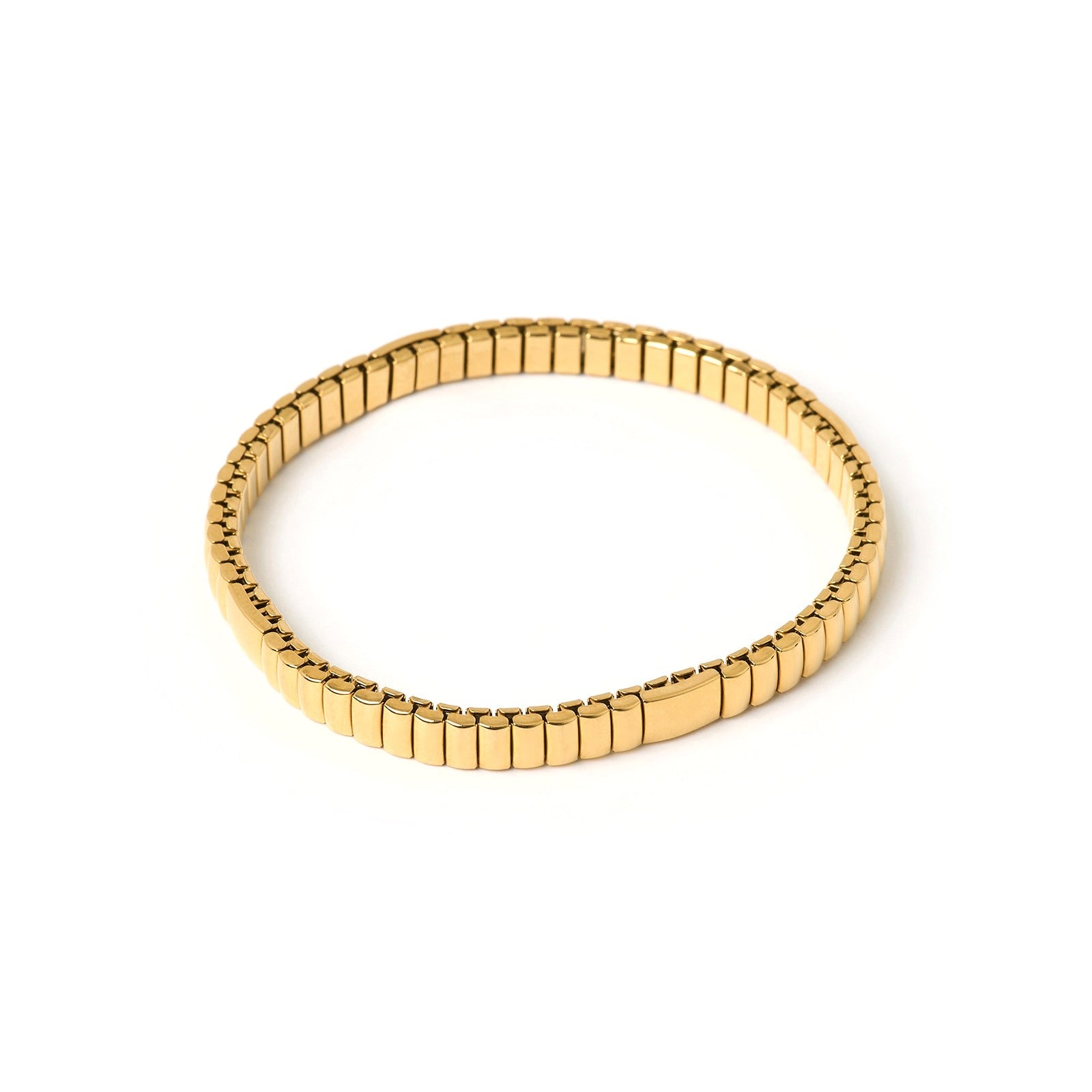 Arms Of Eve Women's Onyx Bracelet - Gold In Gold