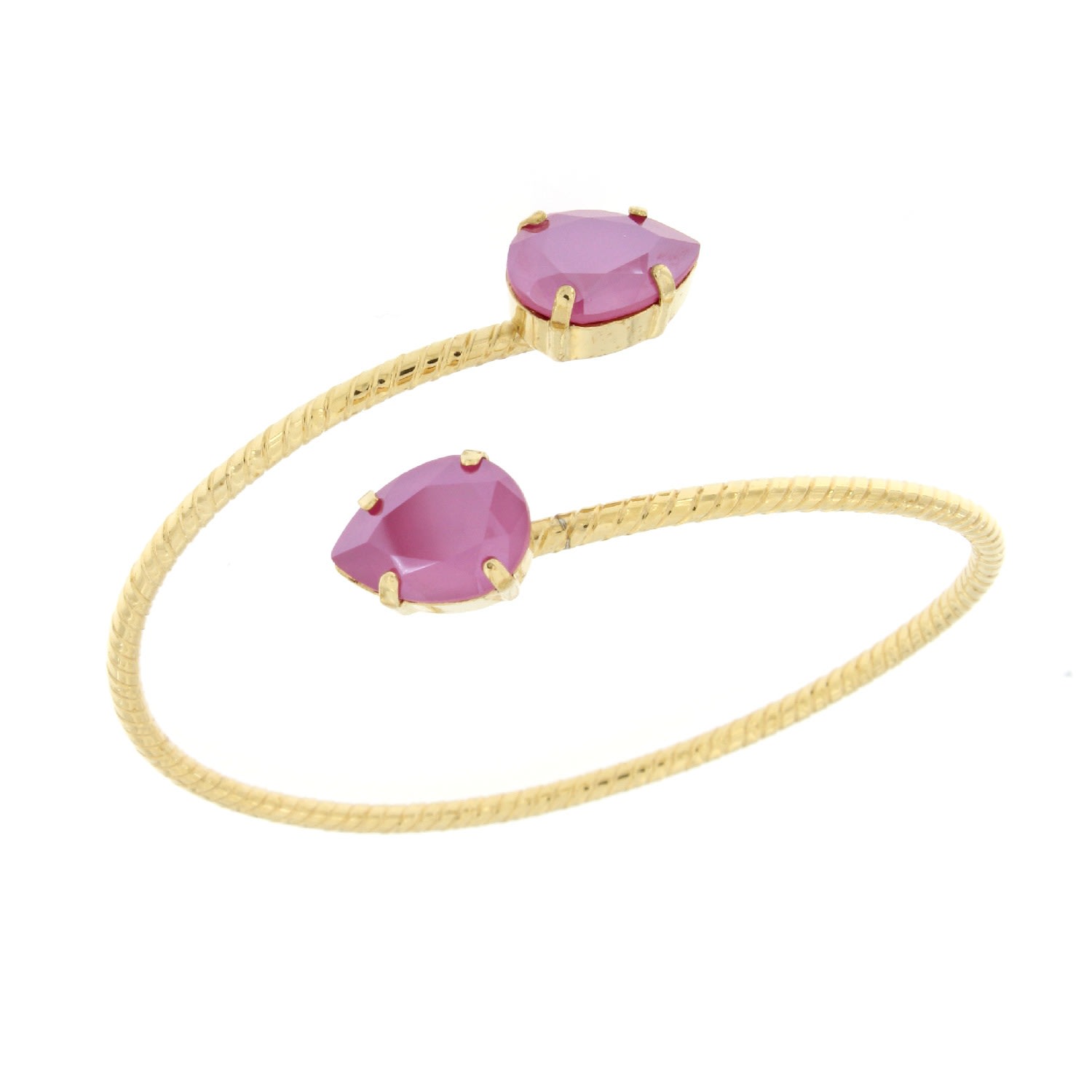Rosaspina Firenze Women's Peony Pink Double Drop Bracelet In Pink