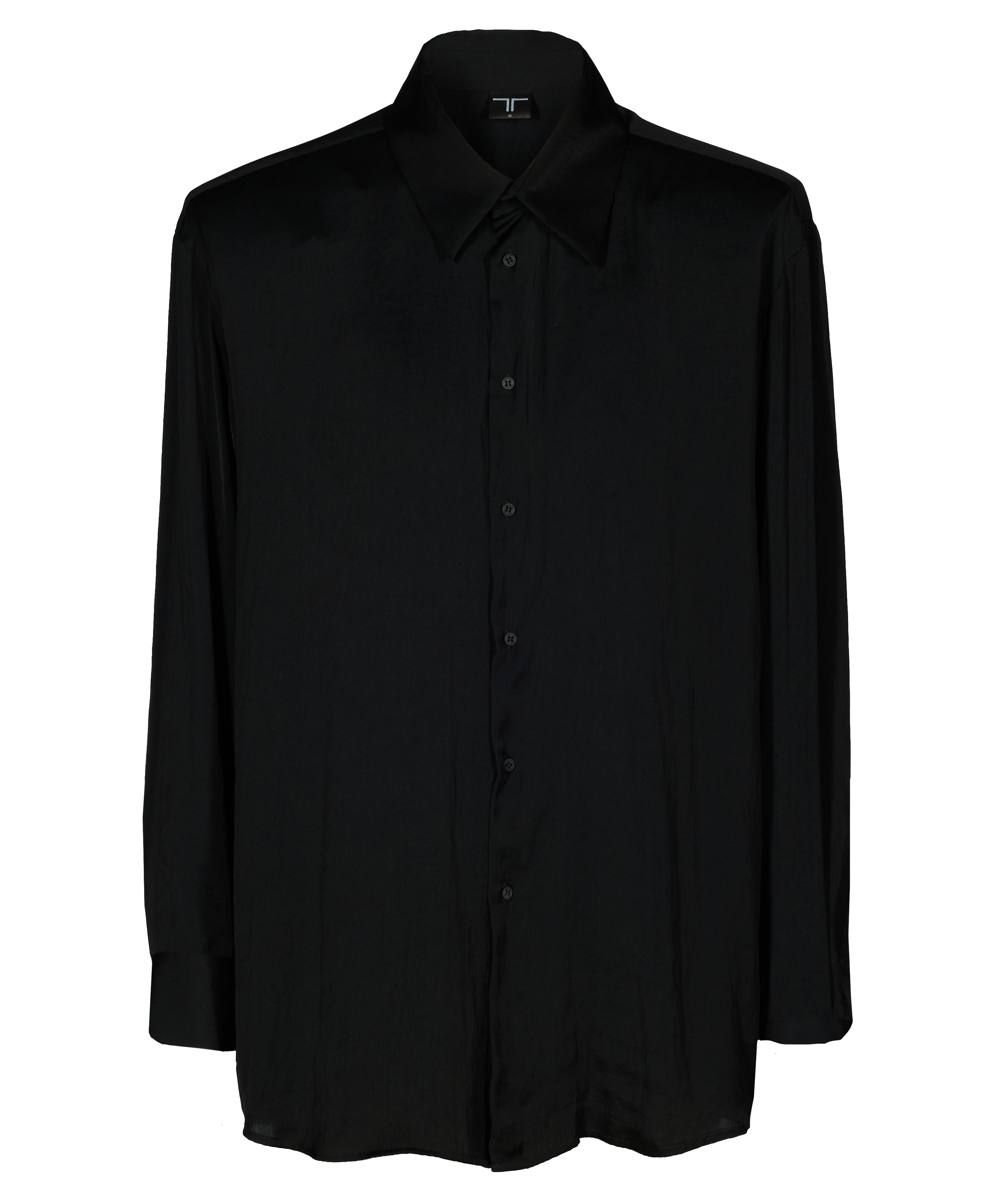 Men’s Basic Black Shirt Small Tessitura