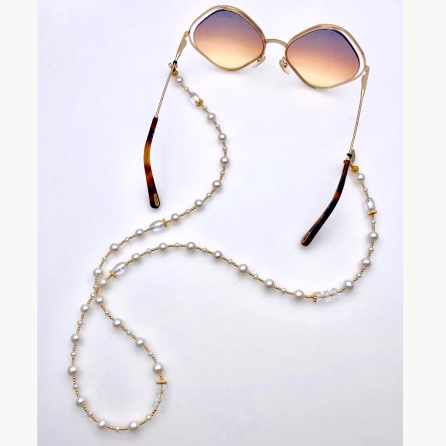 Freshwater Pearl Eyeglass Chain Adjustable Modern Elegant Multi-Use Accessory il_fullxfull.2614563003_2g6m.jpg main image 3