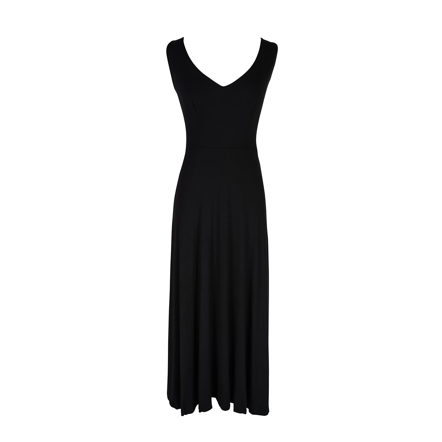 Jennafer Grace Women's Black Onyx Fit & Flare Slip Dress In Black