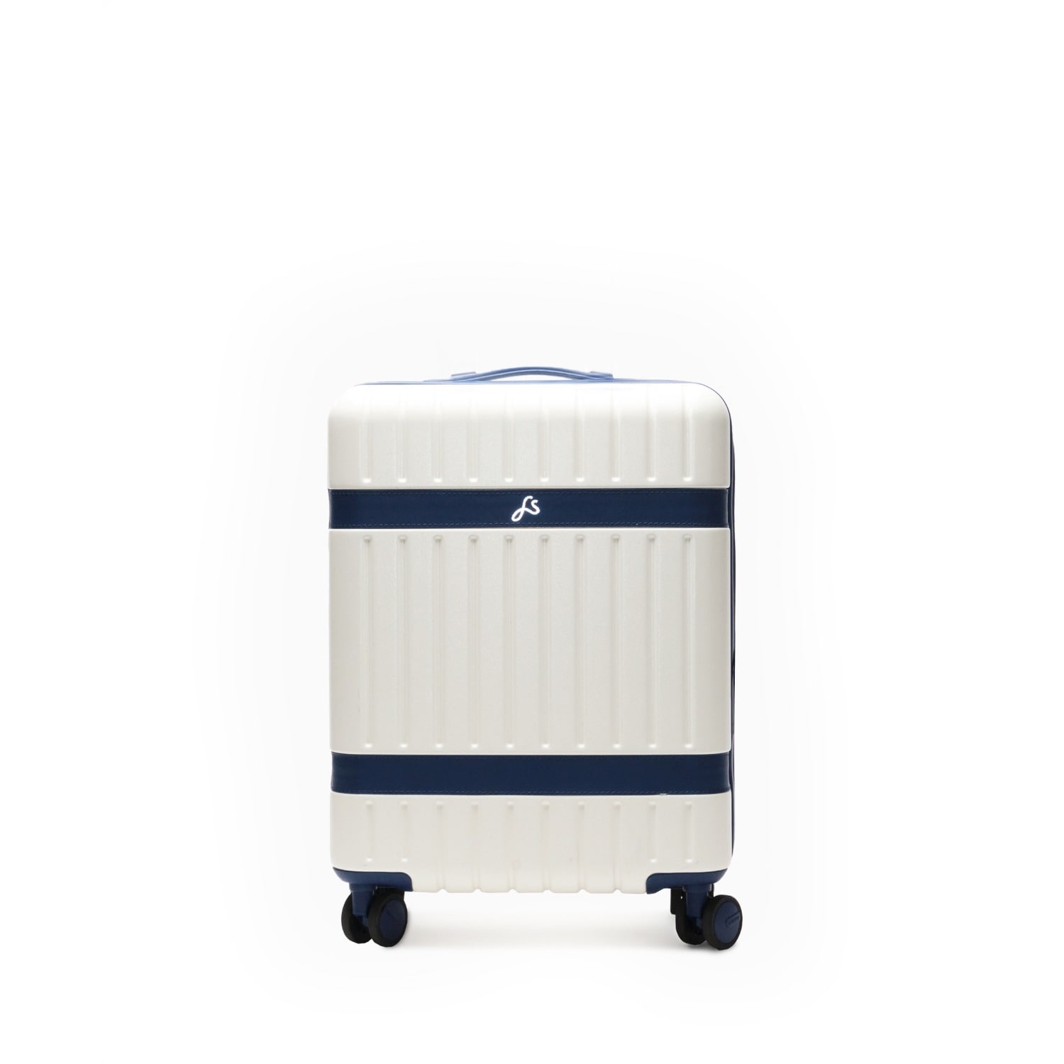 Fenella Smith White Cream Nova Carry On Suitcase In White
