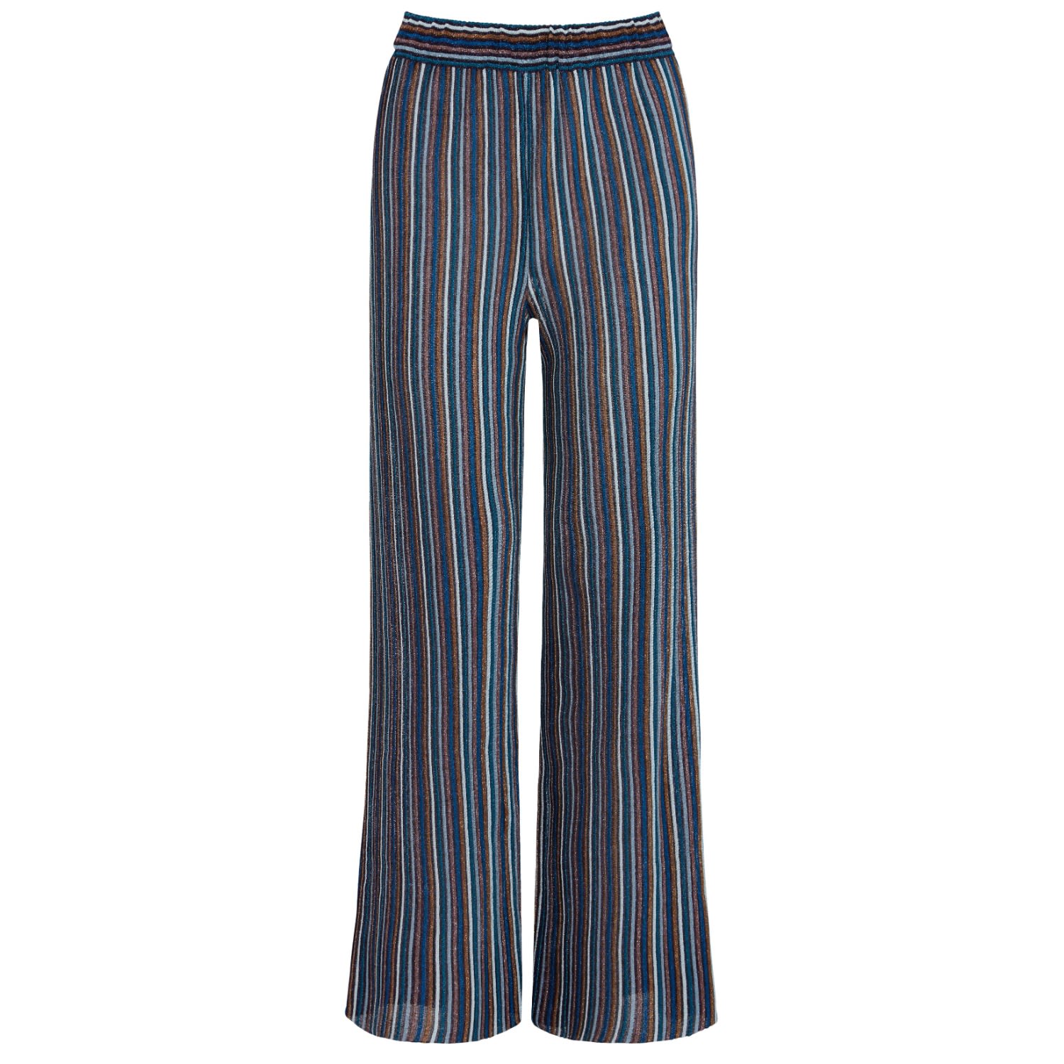 Kukhareva London Women's Coya Pants - Blue Stripe In Blue