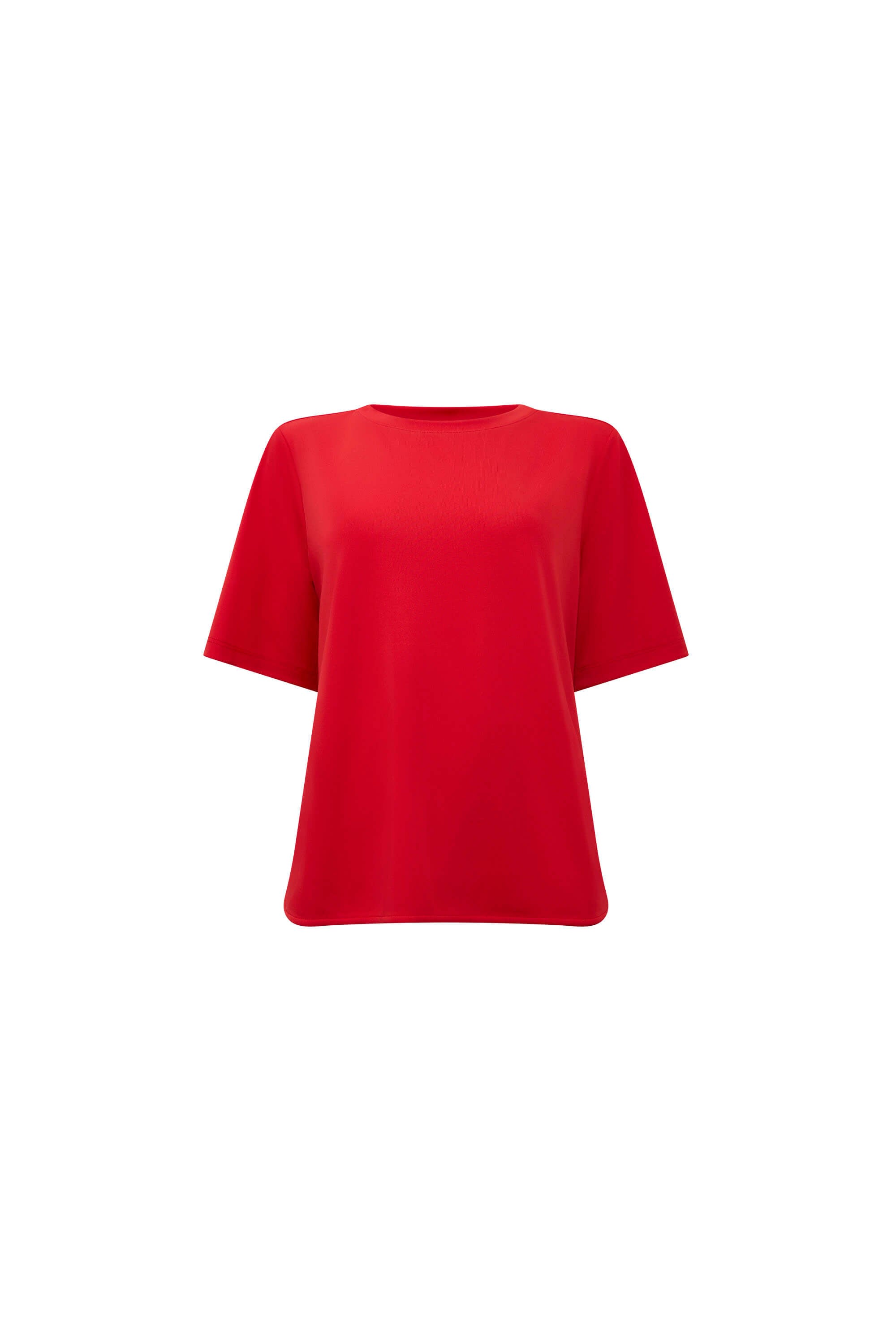 James Lakeland Women's Jersey Red T-shirt In Red