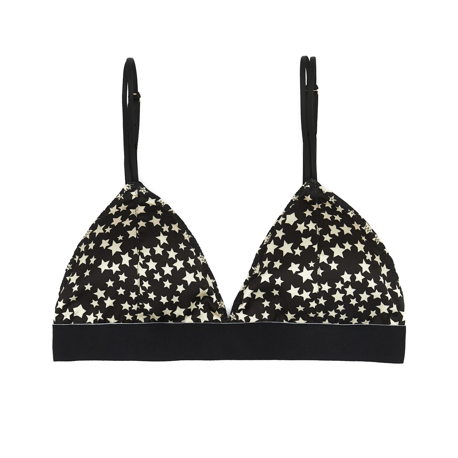 black star bralette