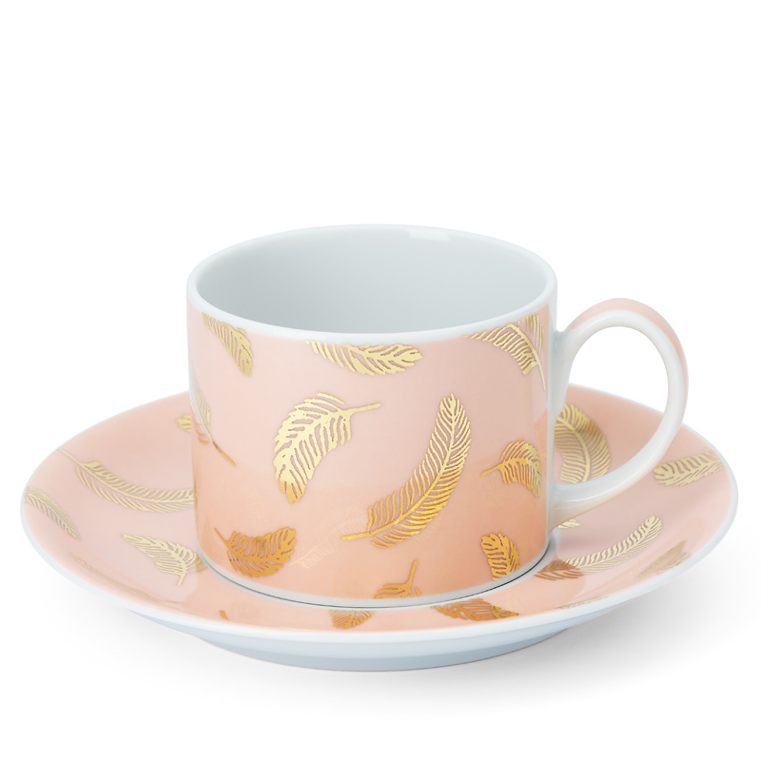 Arro Porcelain Powder Pink Tea- And Coffeecup In Pink