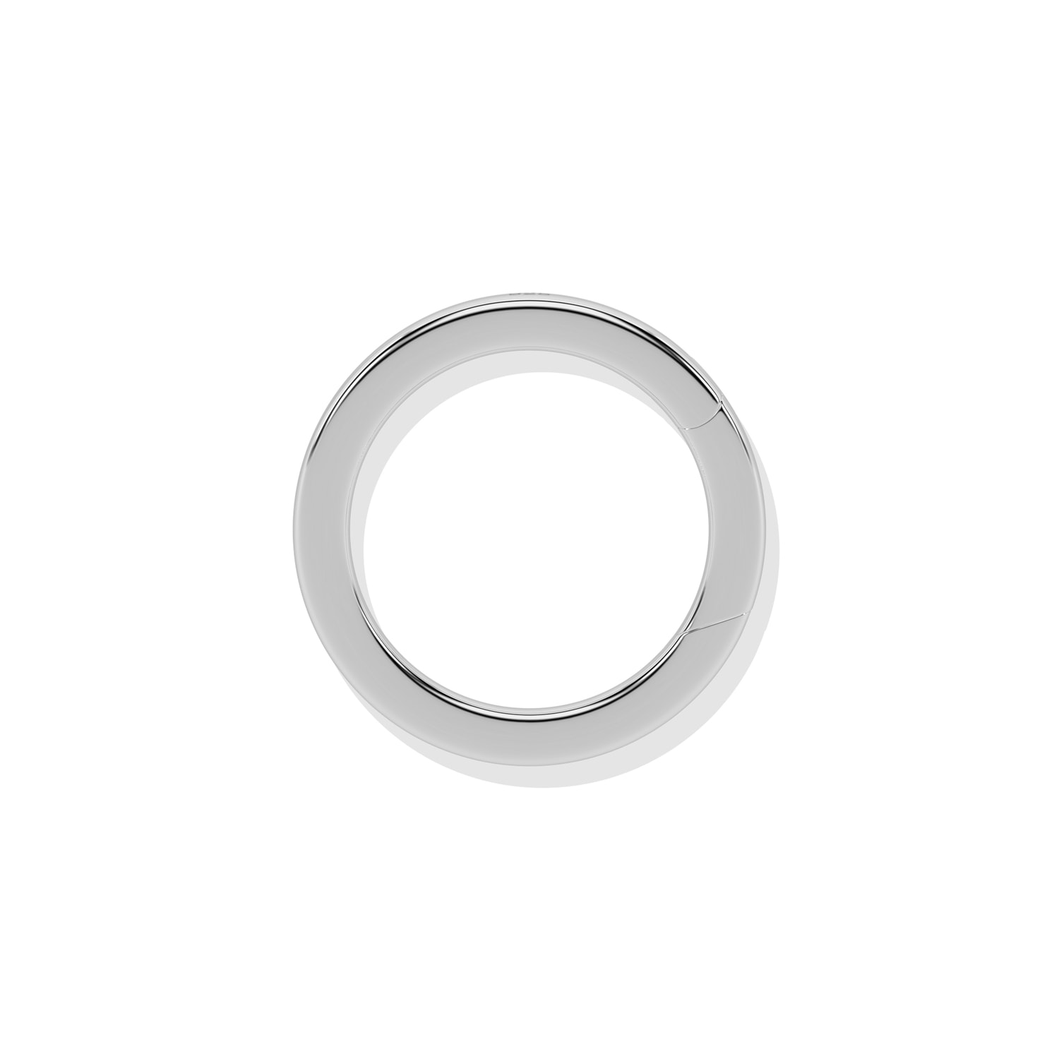 Oni Fine Jewelry Women's Silver Loop Ring Lock