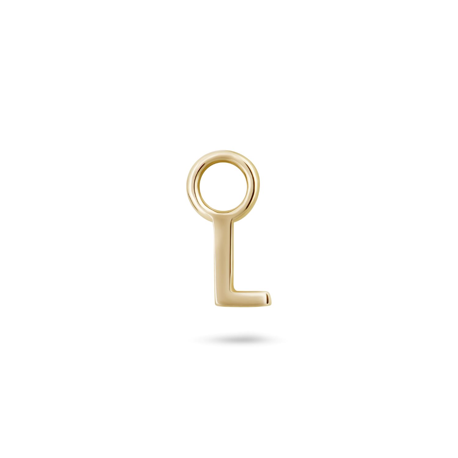Zohreh V. Jewellery Women's Initial Earring Charm 9k Gold