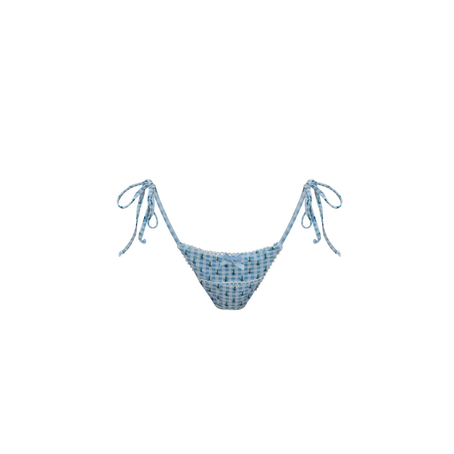 Ivy Swimwear Women's Juliet In Blueberry Pie Bikini Bottoms In Blue