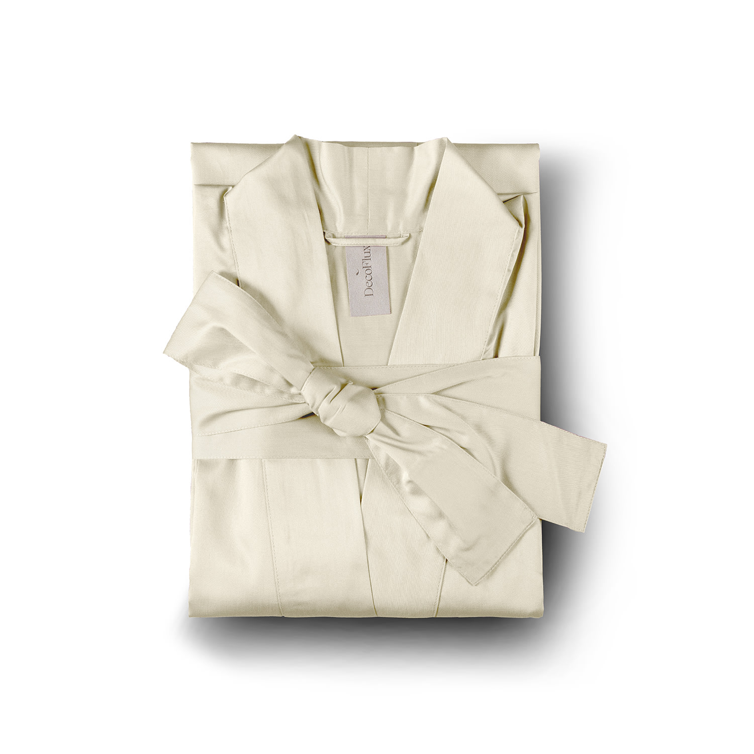 Decoflux Home Women's Neutrals Kimono Antique White + Gift Wrapping In White