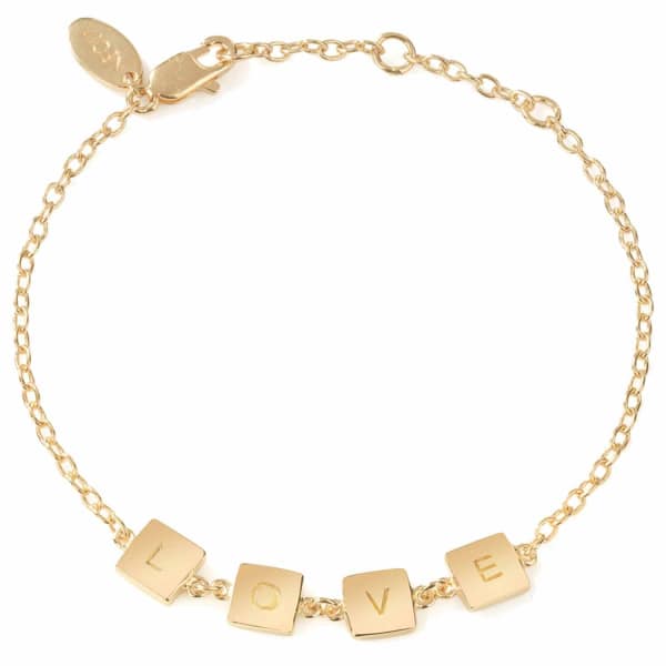 Neola Gold Love Bracelet In Love