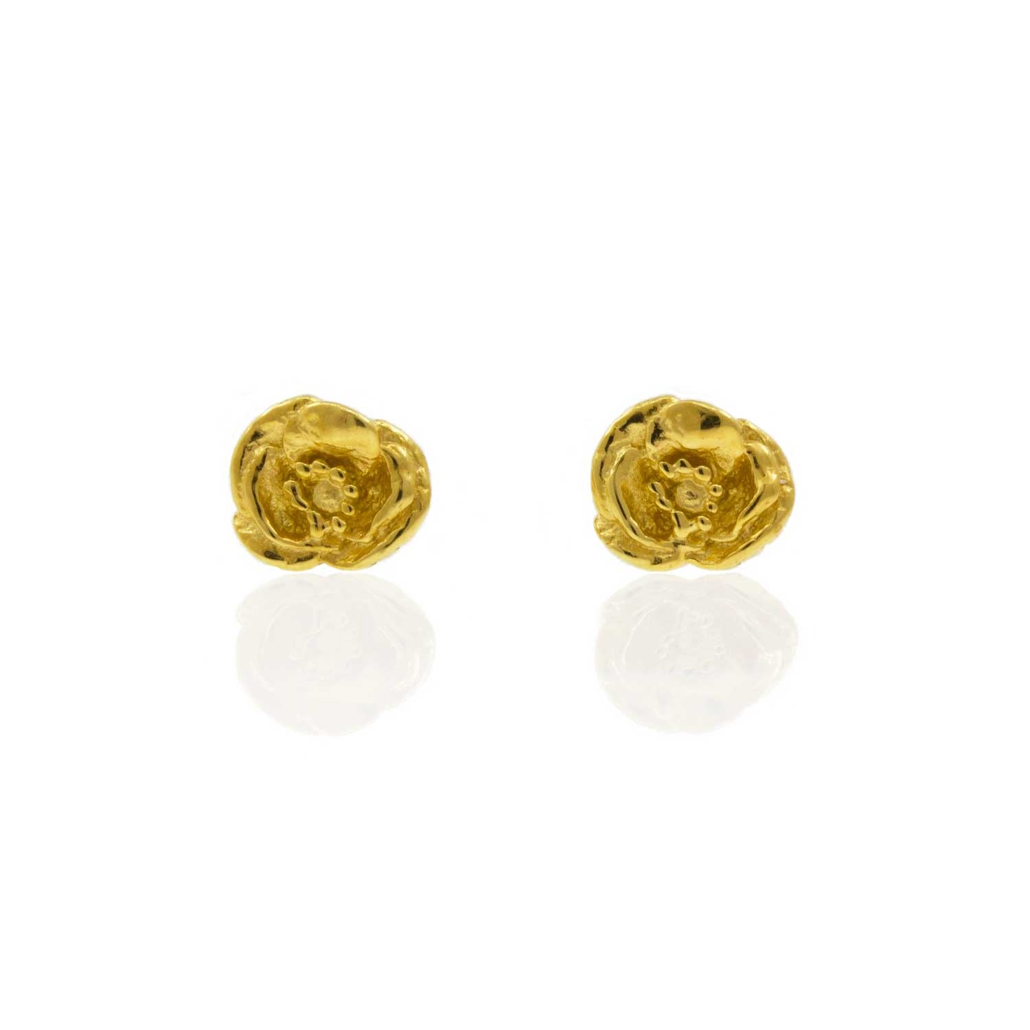 Lee Renee Women's Poppy Earrings - Gold In Gold