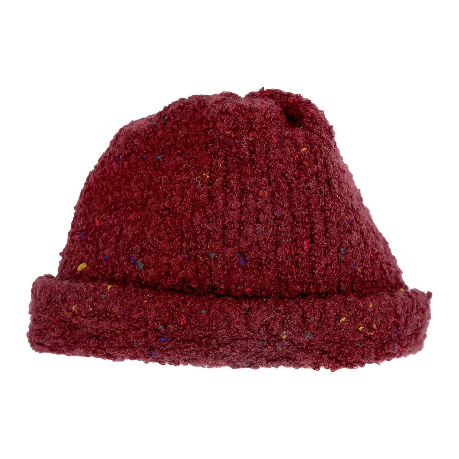 Maison Bogomil Women's Ribbed Knit Mélange Beanie - Multicolor/red In Red
