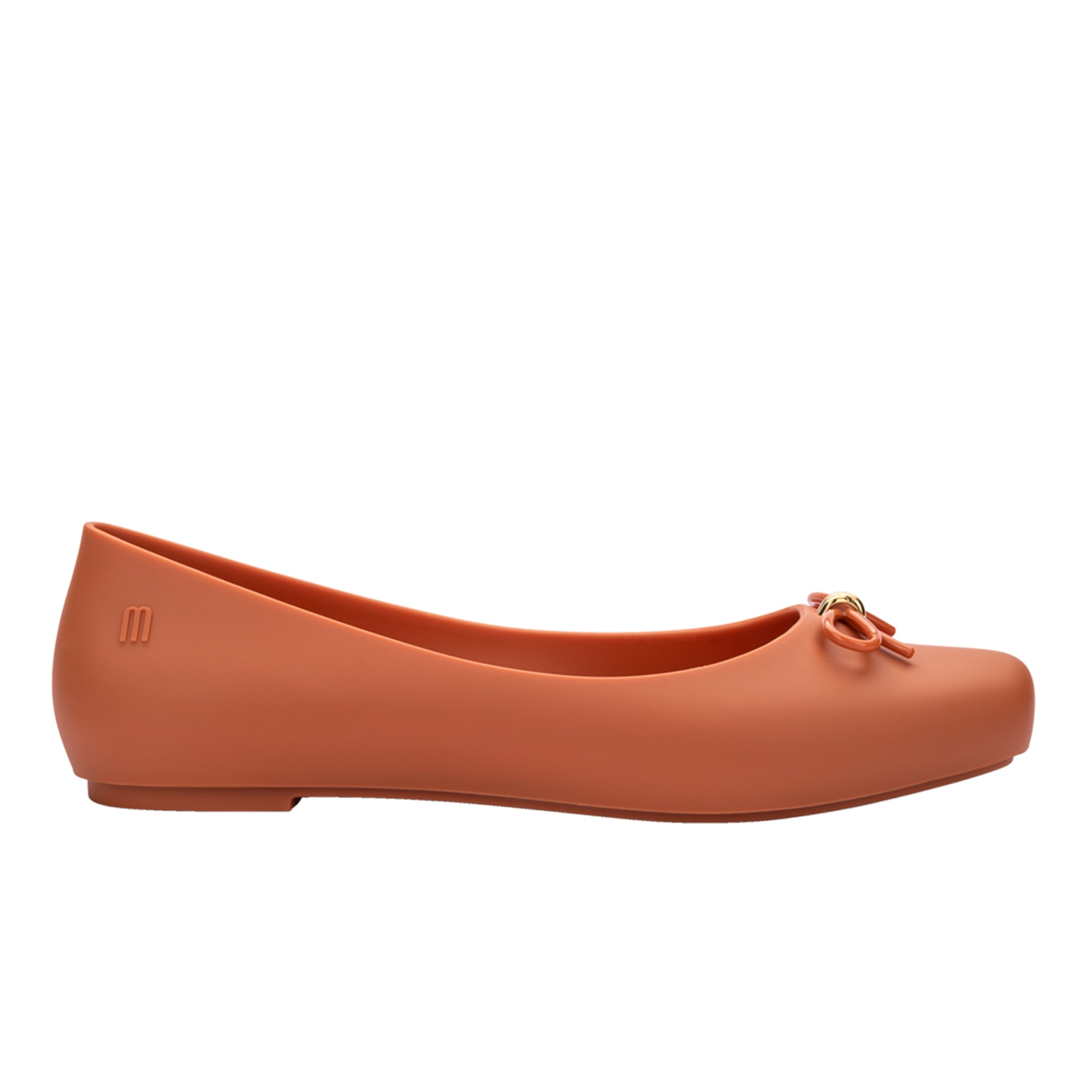 Melissa Women's Yellow / Orange Aura Basic Ballet Flat - Orange In Yellow/orange