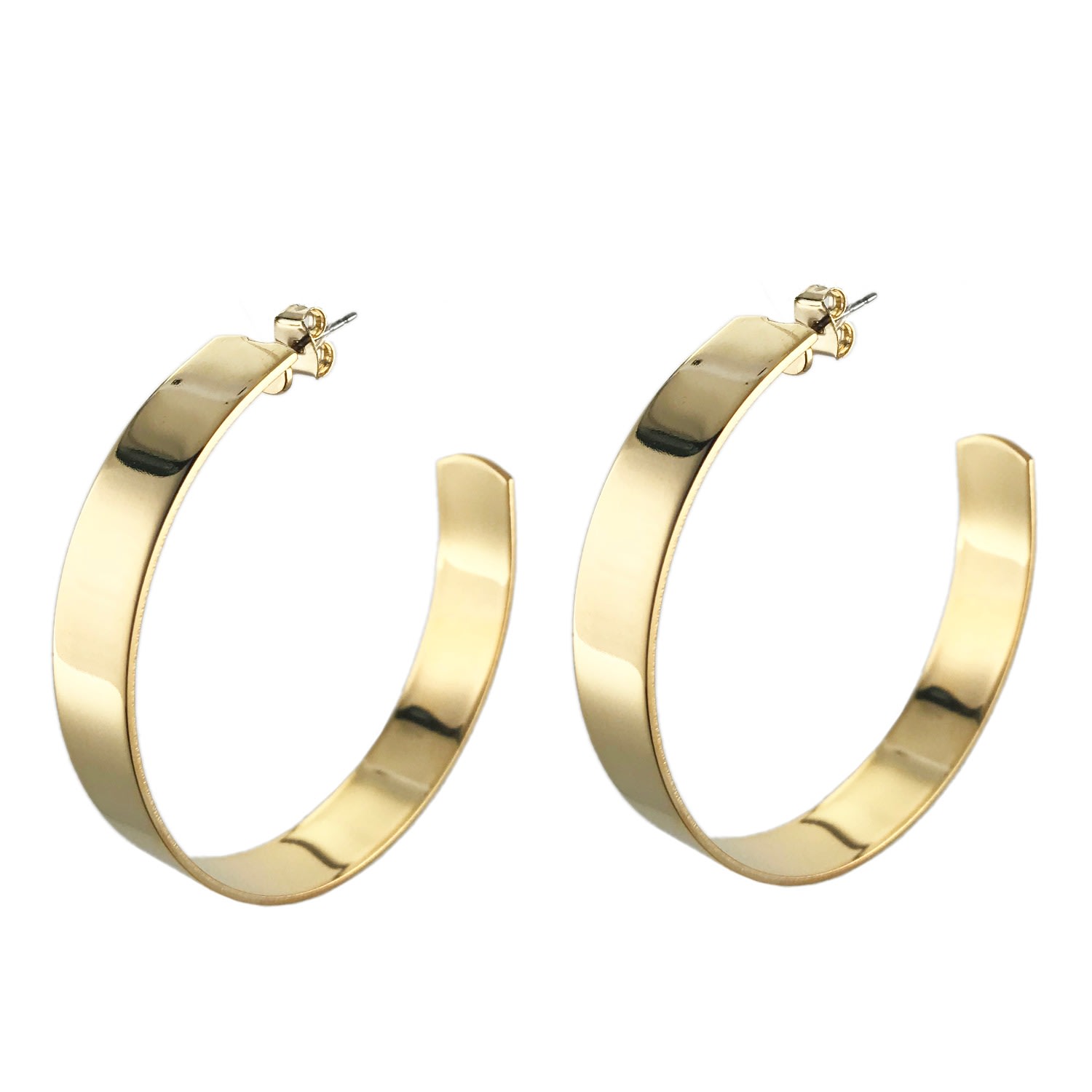 Biko Women's Liberty Hoops Large Gold In Gold