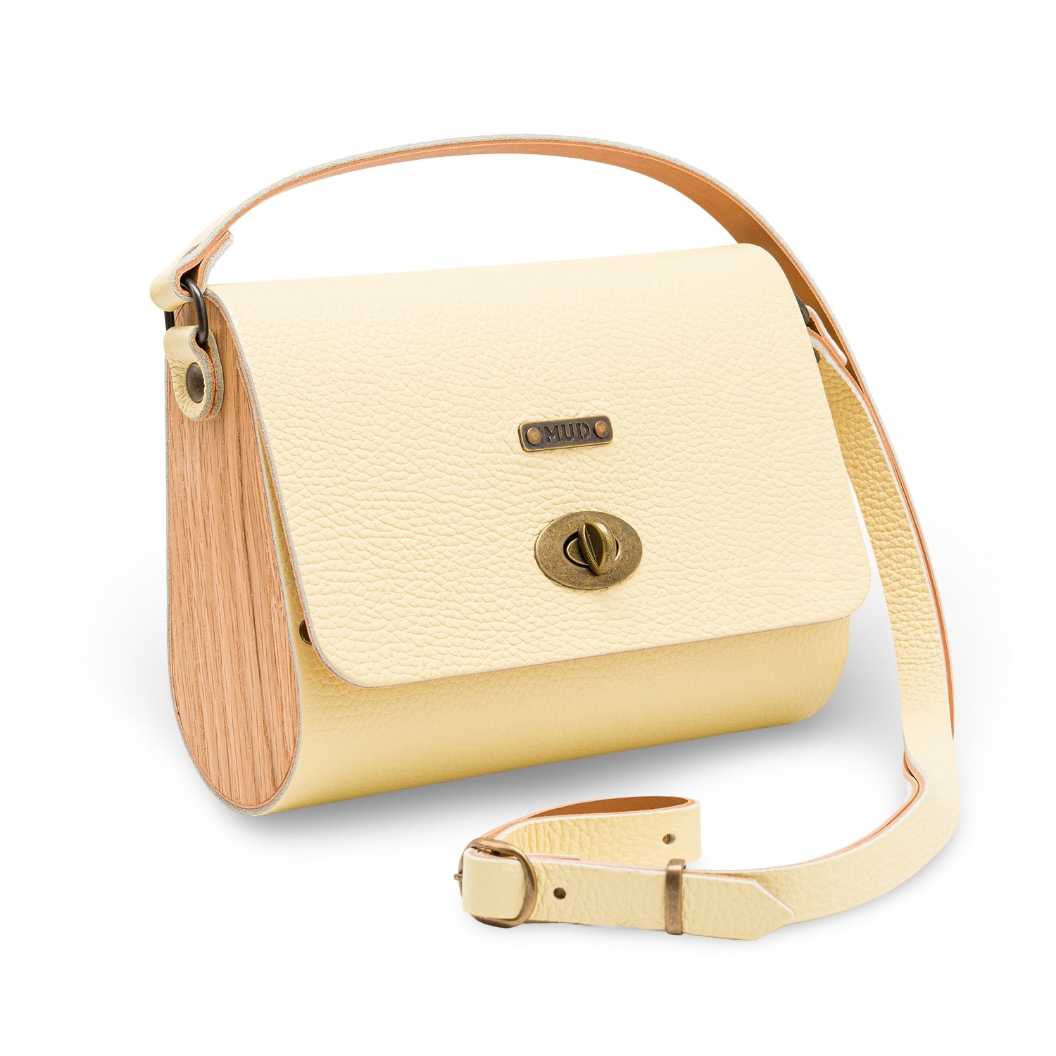 Mud - Manufacture Under Design Women's Mini Pear Bag - Butter Yellow In Yellow
