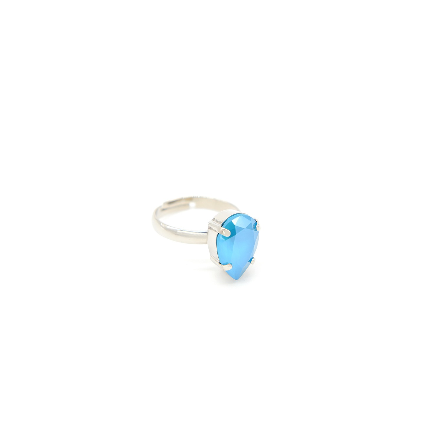 Rosaspina Firenze Women's Drop Ring In Azure Blue In Blue