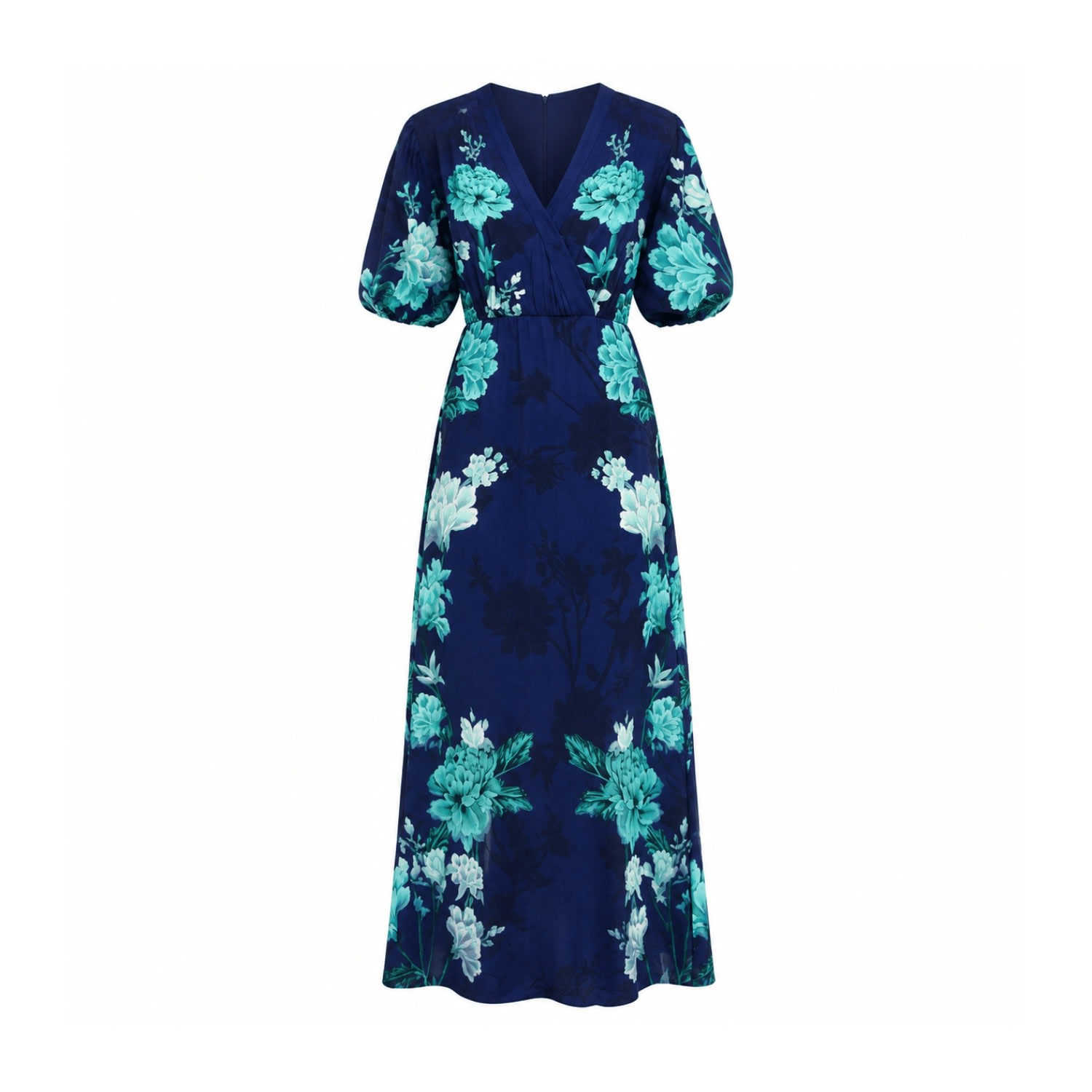 Women's Blue Frankie Navy  Dress | XXL | Raishma