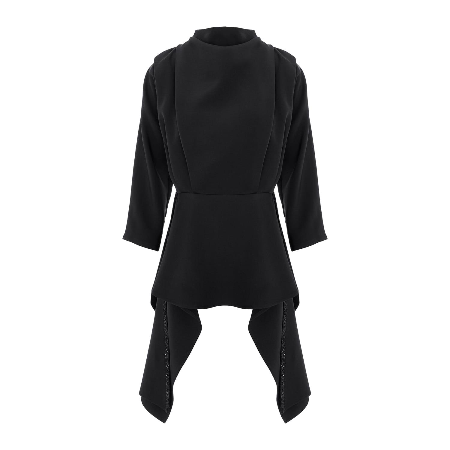 トップス Acka. peplum loose sweat black peplum loose sweat | Acka.｜ エーシーケーエー｜公式