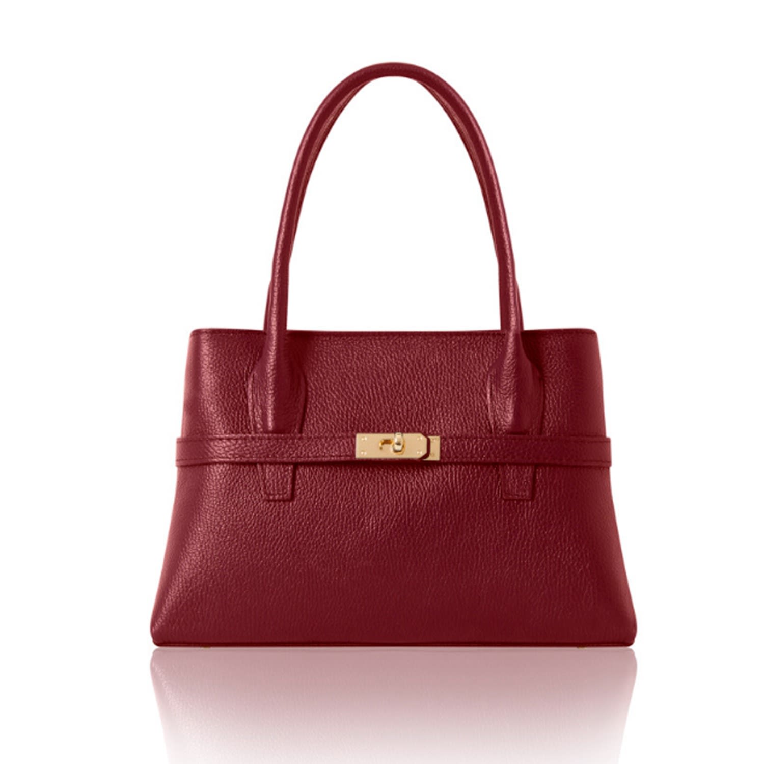 Betsy & Floss Women's Pink / Purple Loreto Handbag In Burgundy