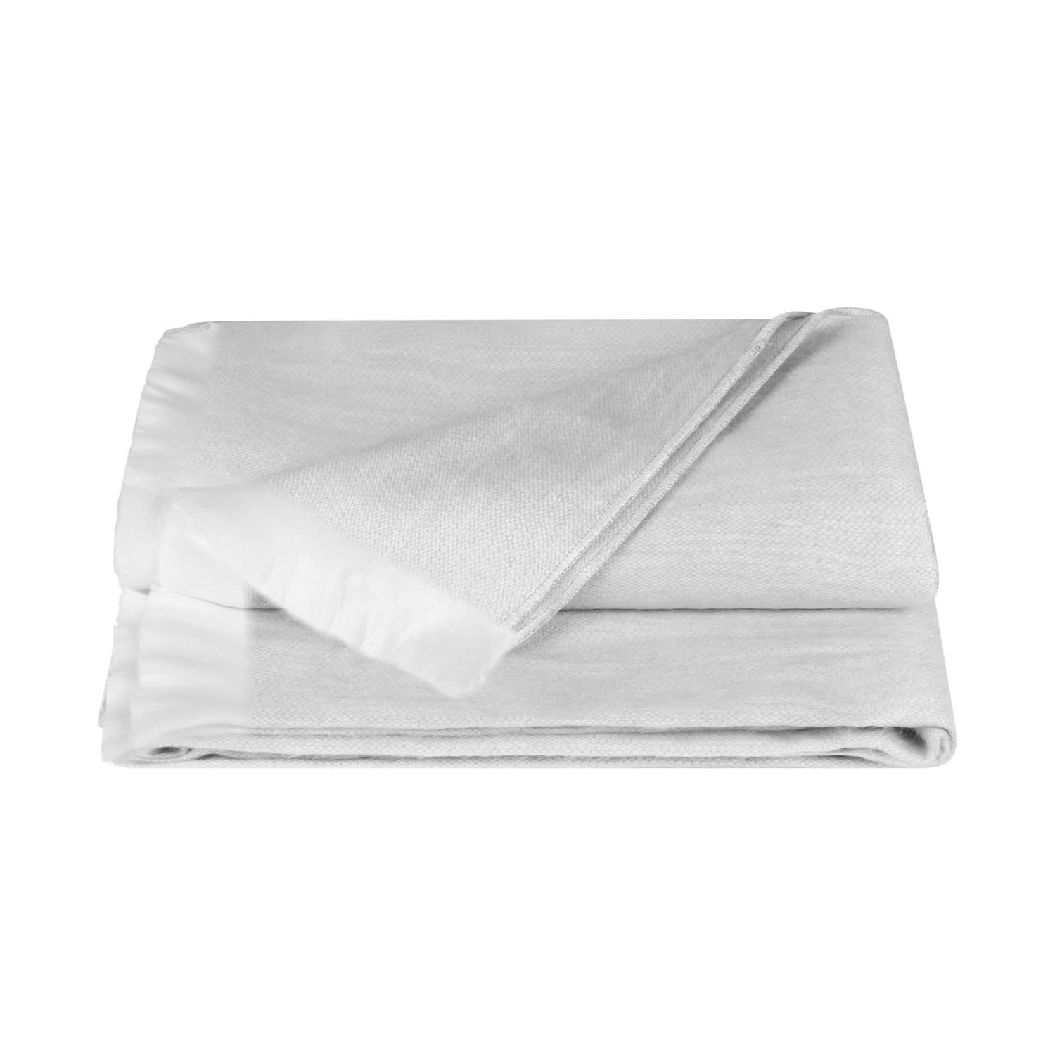 Alpaca Loca Plaid/throw Light Grey - Alpaca Wool In Gray