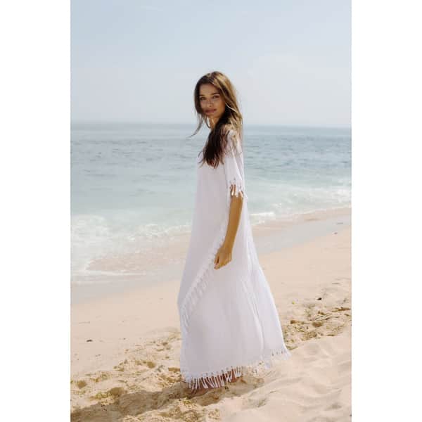 House Of Dharma The Dream Catcher Maxi White In Maxi