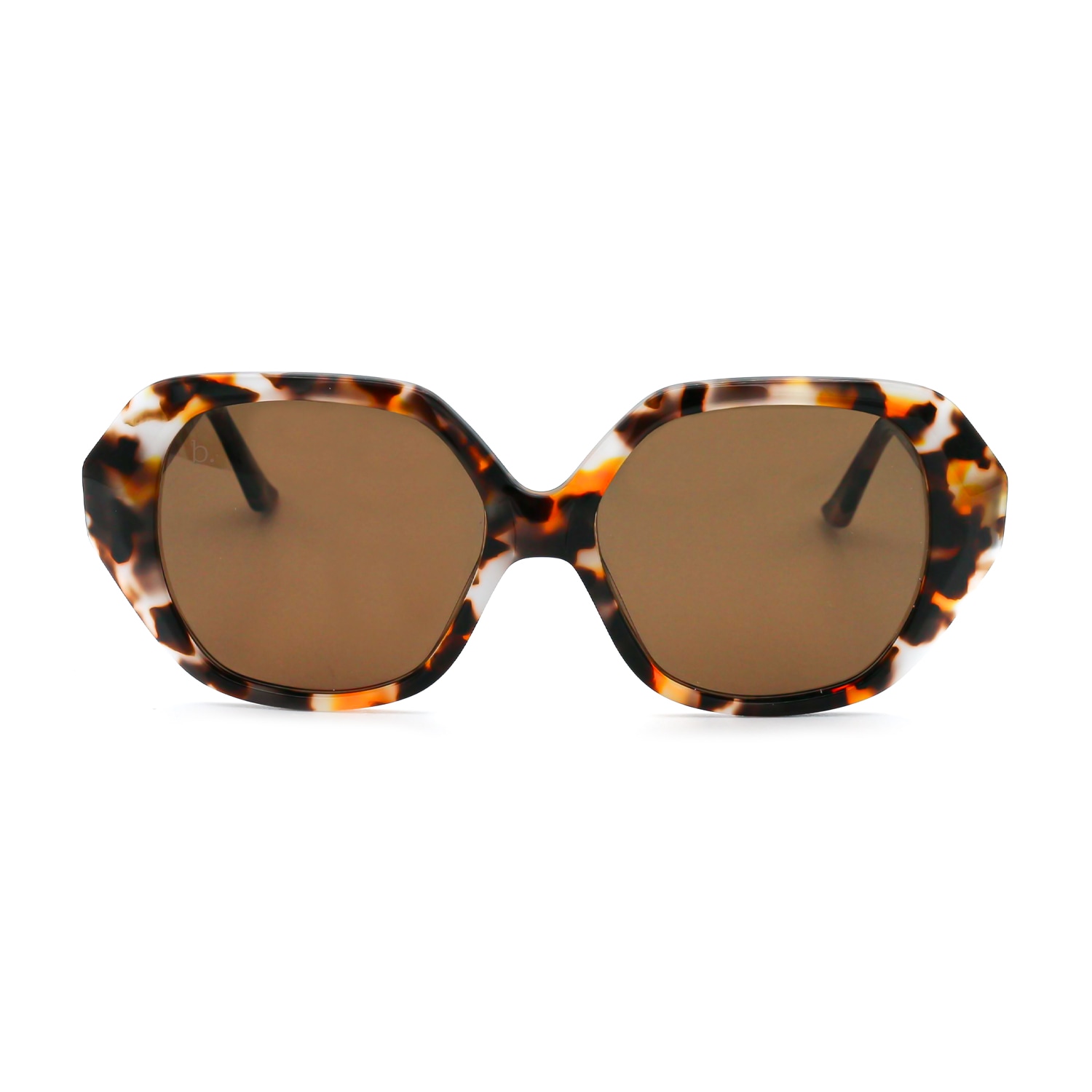 Women’s Black / Brown The Tybee Sunglasses In Ember Glow One Size Brook Eyewear