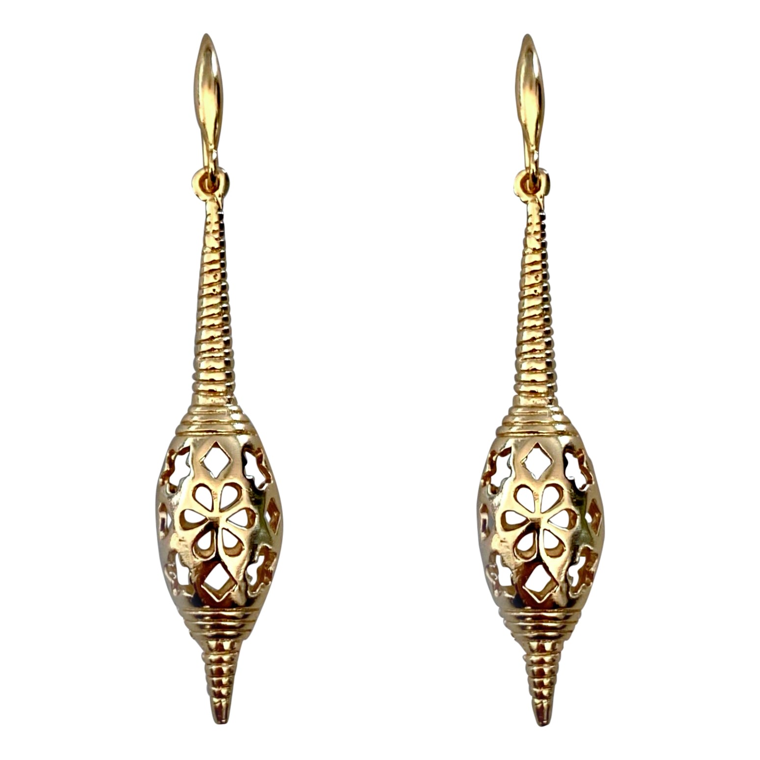 In Cauda Venenum Women's Gold Callisto Earrings