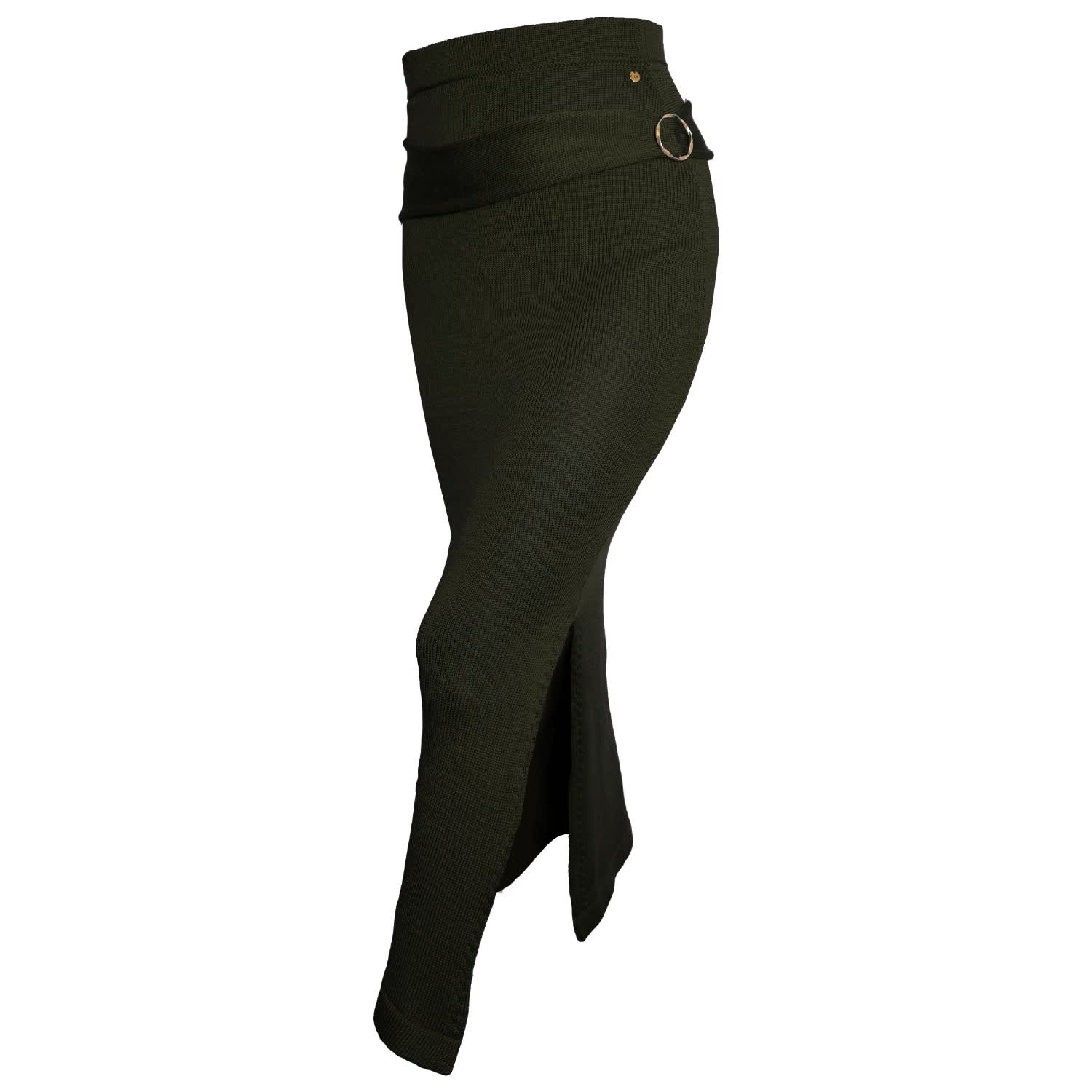 Gajú Women's Green Panthea Skirt - Olive In Green