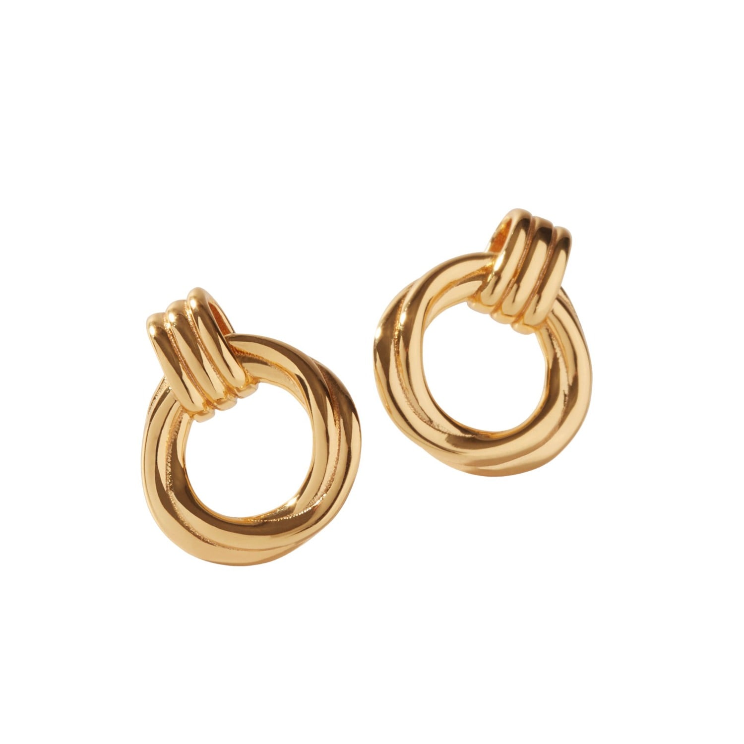 Muru Women's Karma Studs Gold In Gold