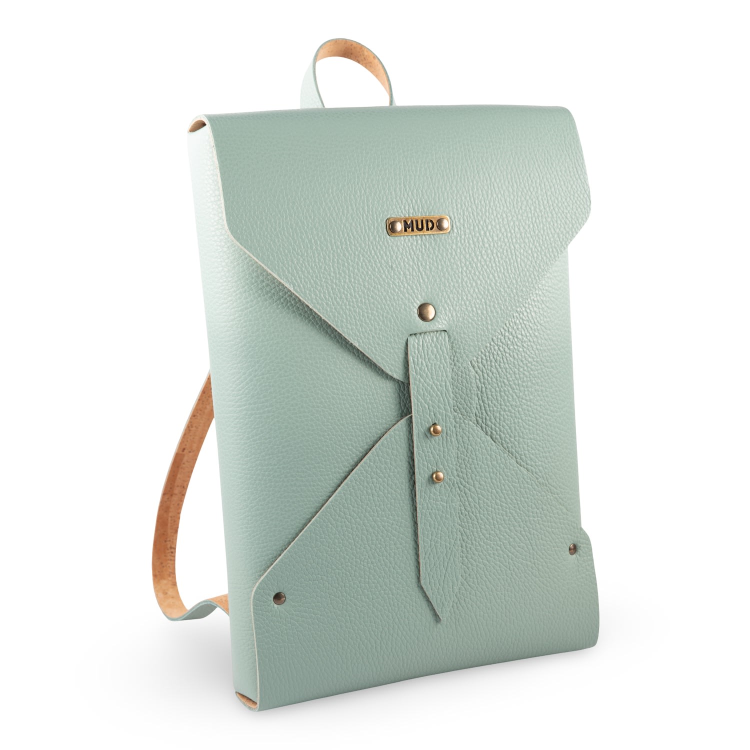 Mud - Manufacture Under Design Women's Green / Blue Envelope Backpack - Oliva In Multi