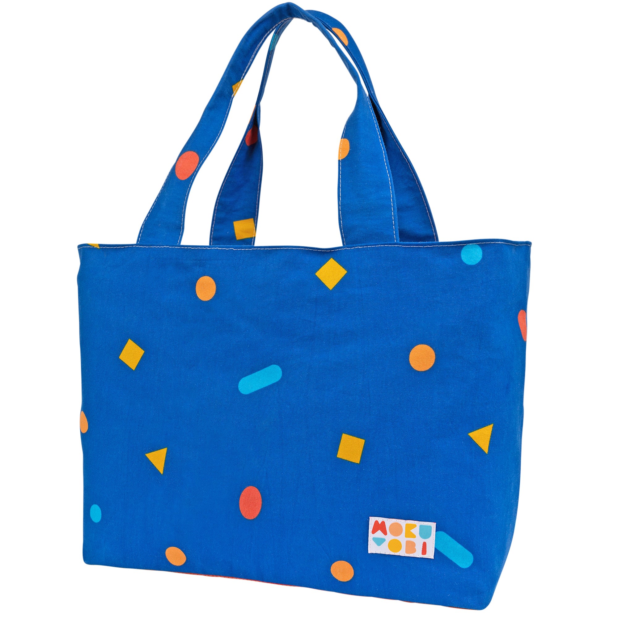 Mokuyobi Women's Blue / Red  Classic Perfect Tote In Blue/red